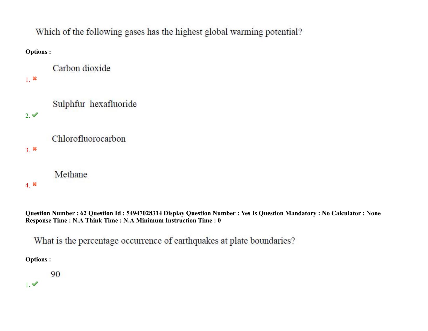 AP RCET 2022: Material Science & NanoTechnology - 19-10-2022 (Wednesday) Session-I Question Paper With keys - Page 50