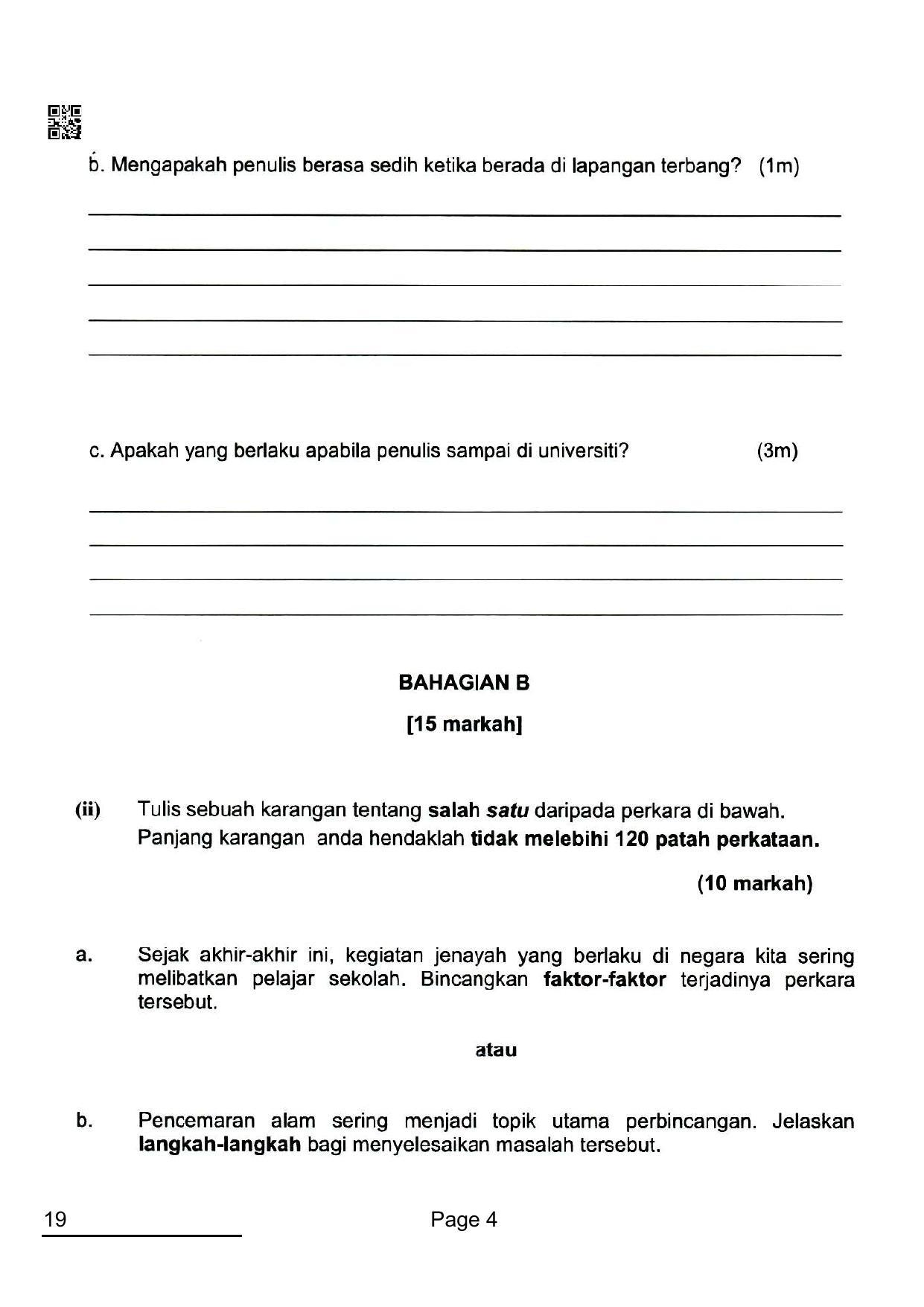 CBSE Class 10 19_Bahasa Melayu 2022 Question Paper - Page 4