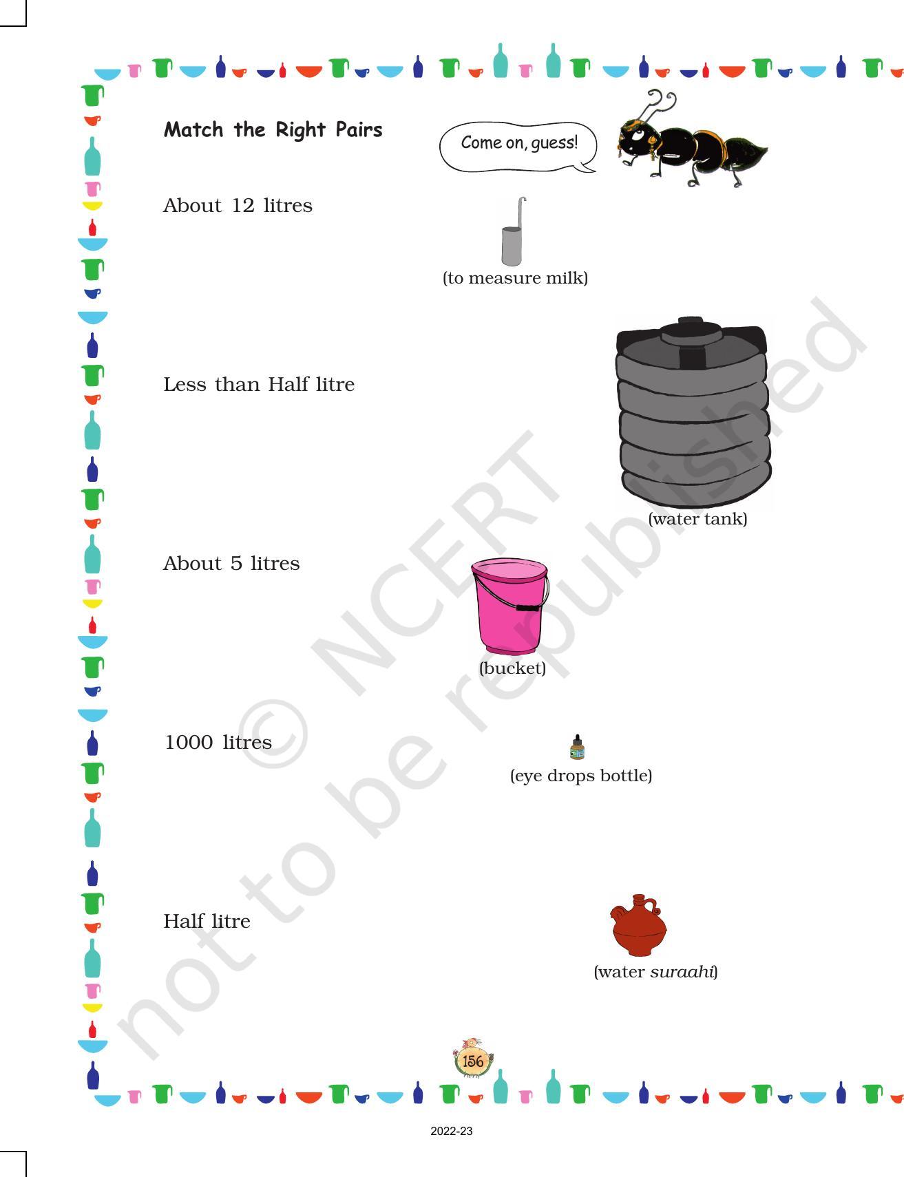 NCERT Book for Class 3 Maths Chapter 11-Jugs and Mugs - Page 6