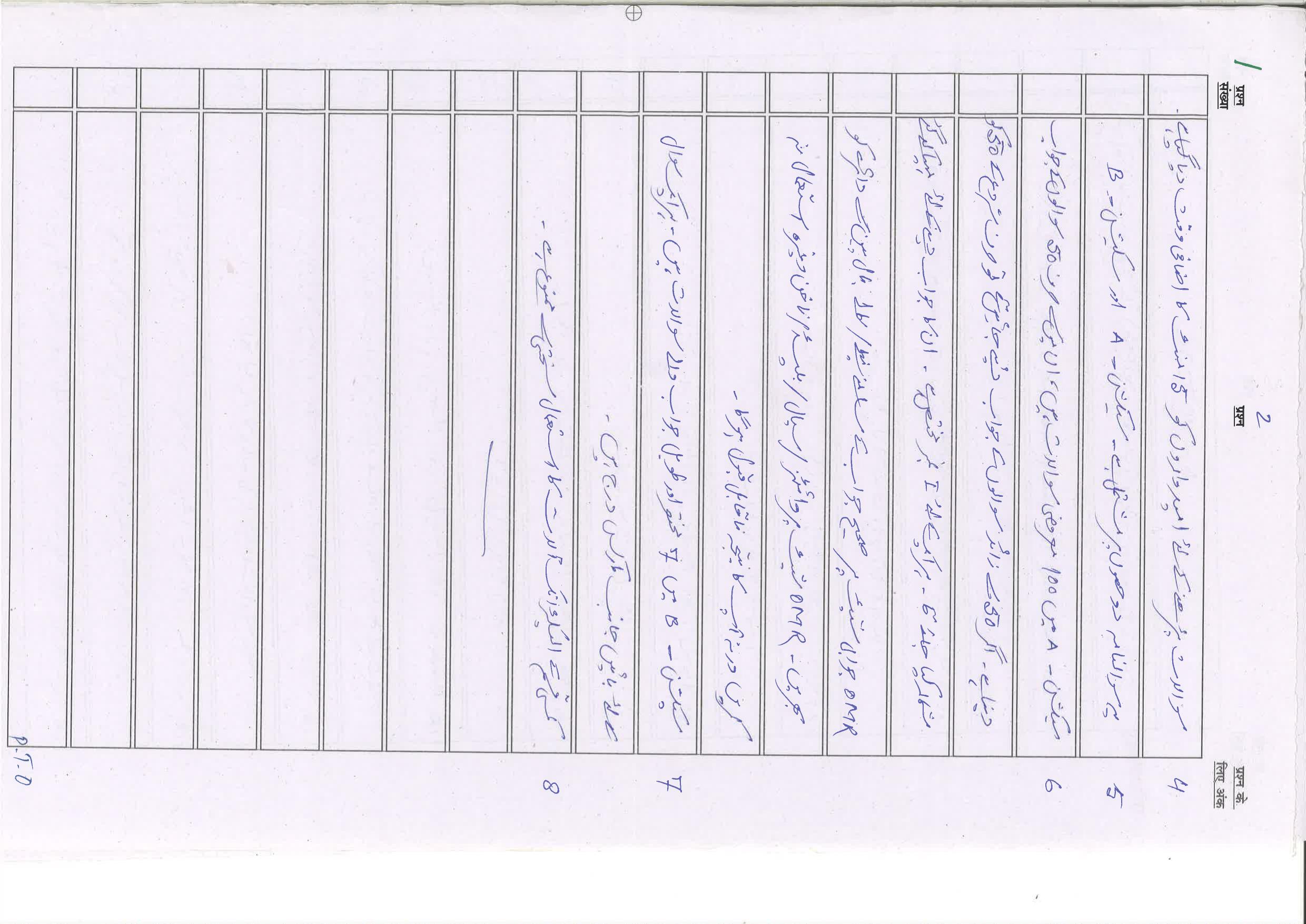 Bihar Board (BSEB) Class X: 107- SIL-ARABIC 2025 Model Question Paper - Page 2