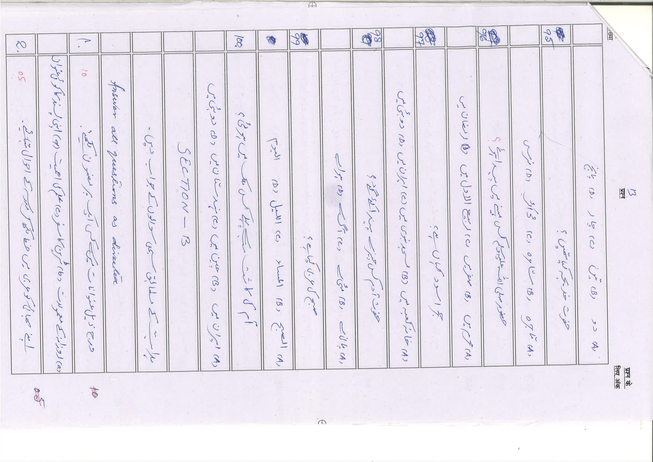 Bihar Board (BSEB) Class X: 107- SIL-ARABIC 2025 Model Question Paper - Page 13