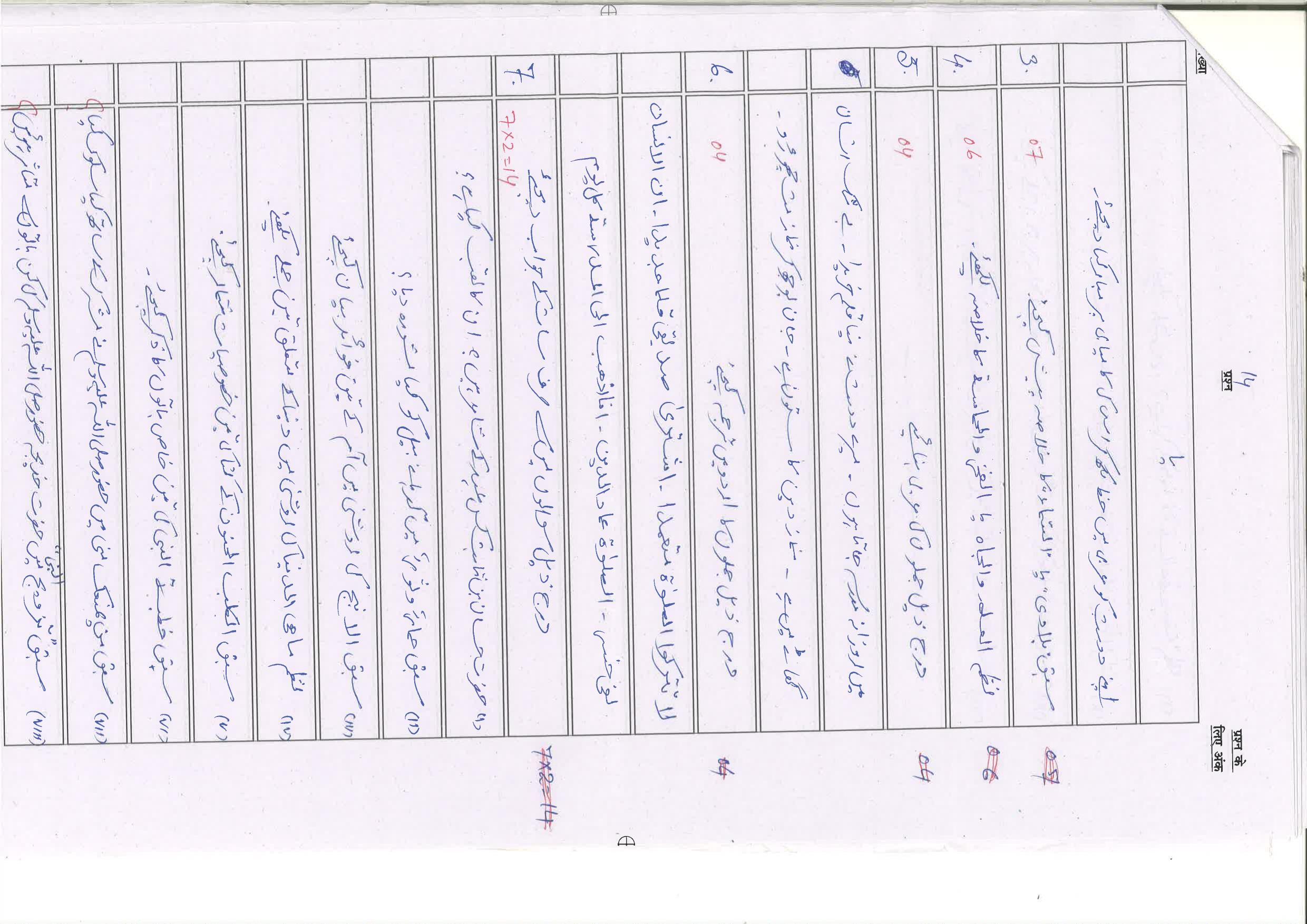 Bihar Board (BSEB) Class X: 107- SIL-ARABIC 2025 Model Question Paper - Page 14