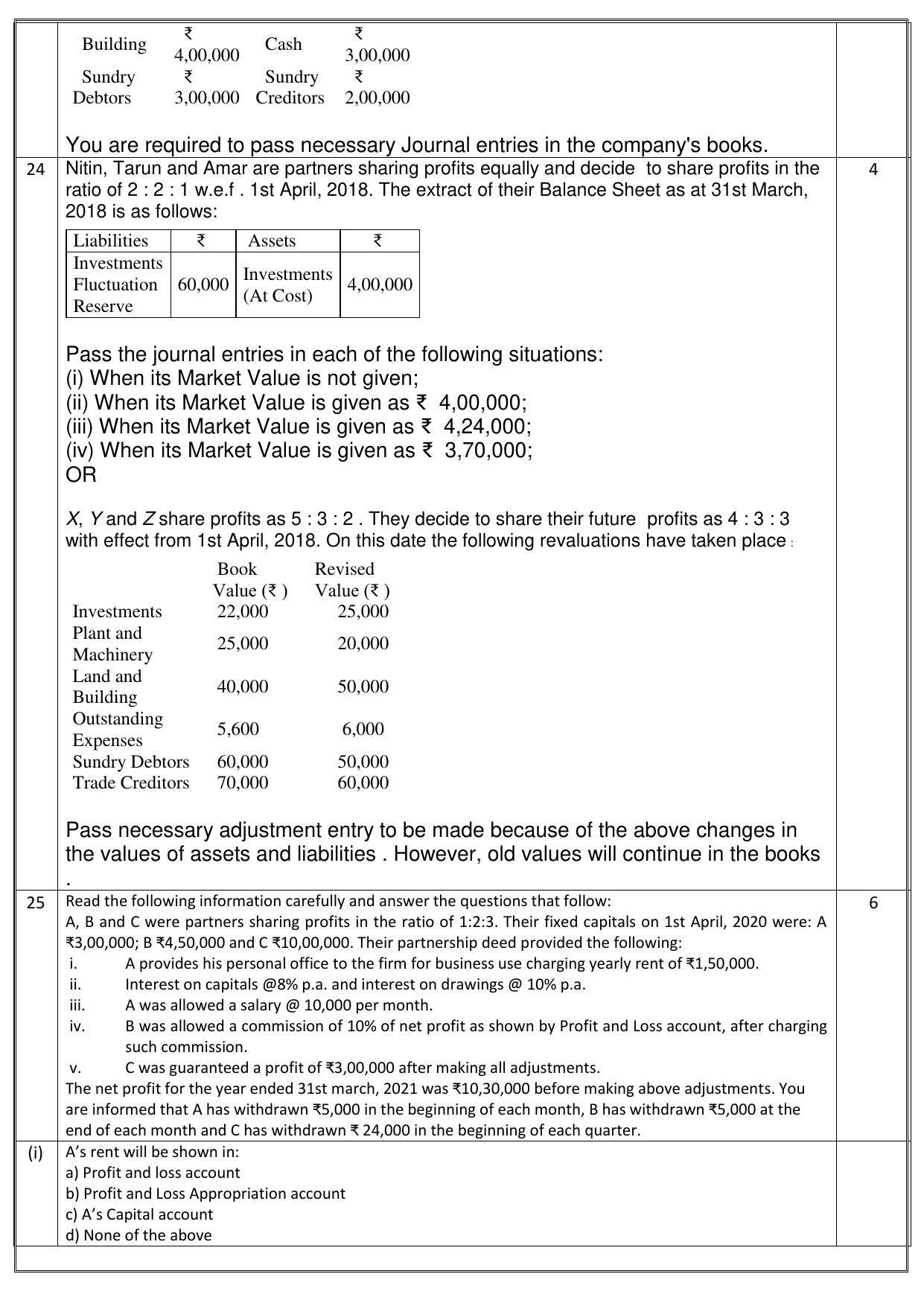 Edudel Class 12 Accountancy Sample Question Paper - Page 6