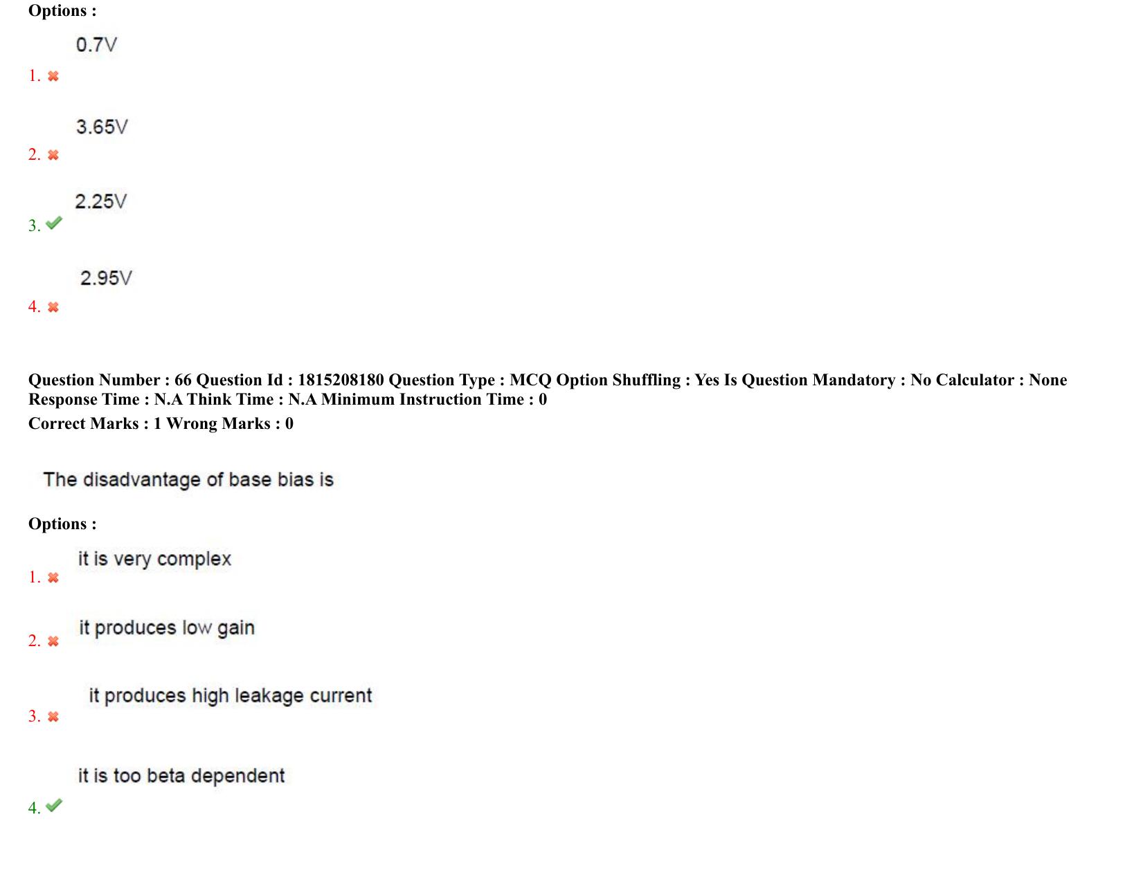 TS CPGET 2023 M Sc Electronics (Shift 1) Question Paper with Answer Key - Page 42