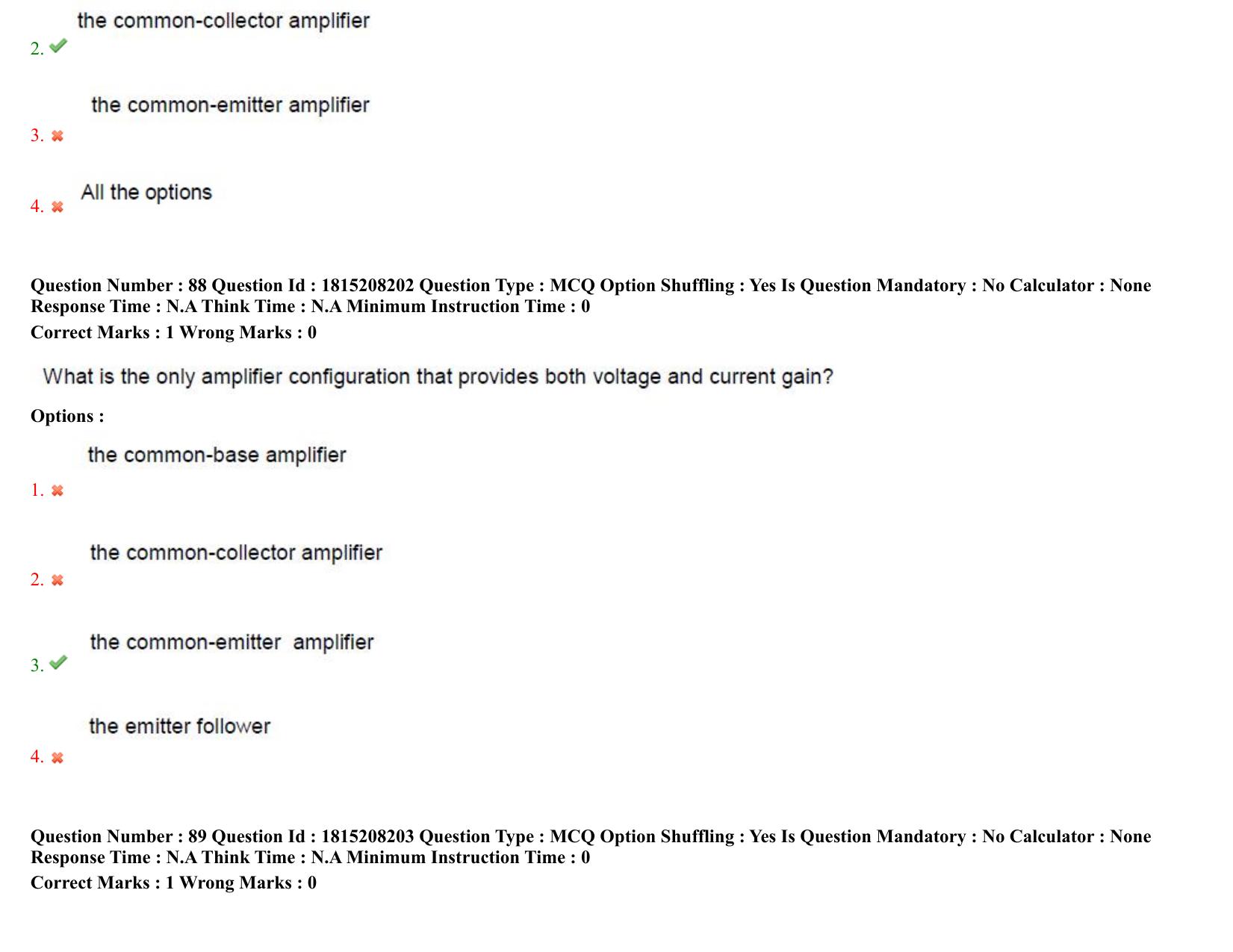 TS CPGET 2023 M Sc Electronics (Shift 1) Question Paper with Answer Key - Page 55
