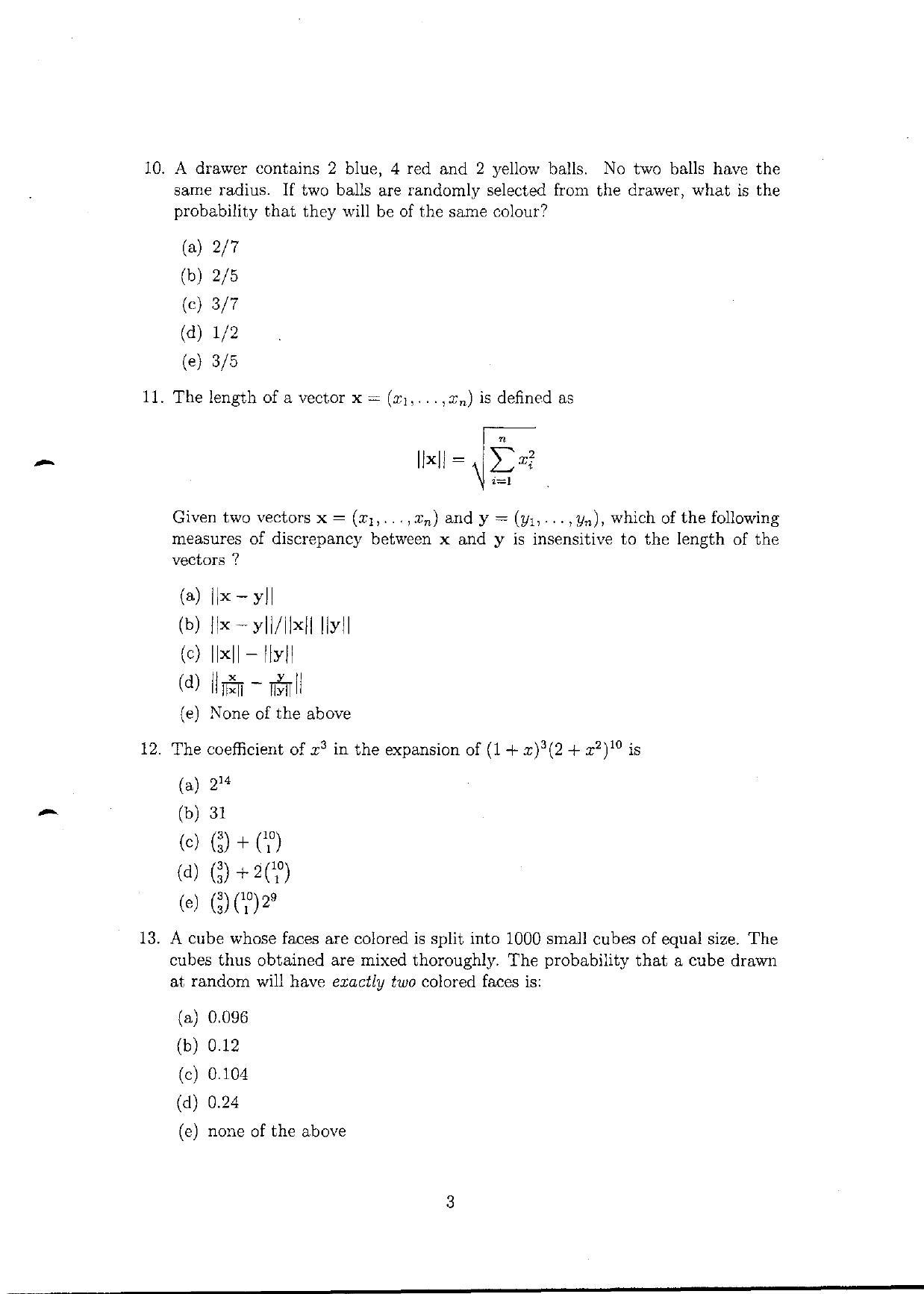 TIFR GS 2010 Computer & Systems Sciences Question Paper - Page 4
