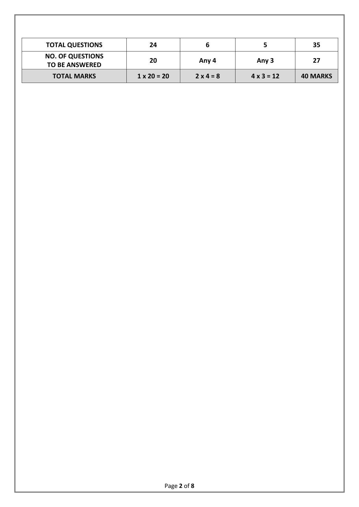 CBSE Class 9 Food Production Skill Education-Sample Paper 2024 - Page 2