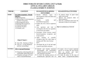 Edudel Class 8 Science (English Medium) Syllabus 2025