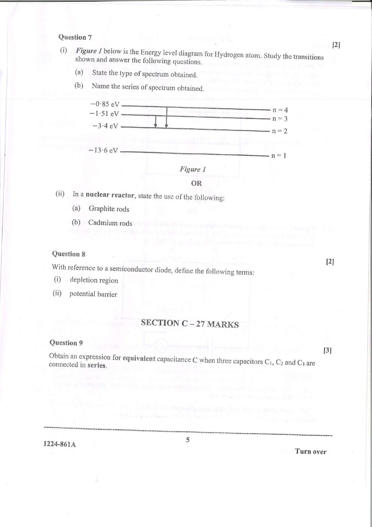 ISC Class 12 Physics 2024 Question Paper - Page 5