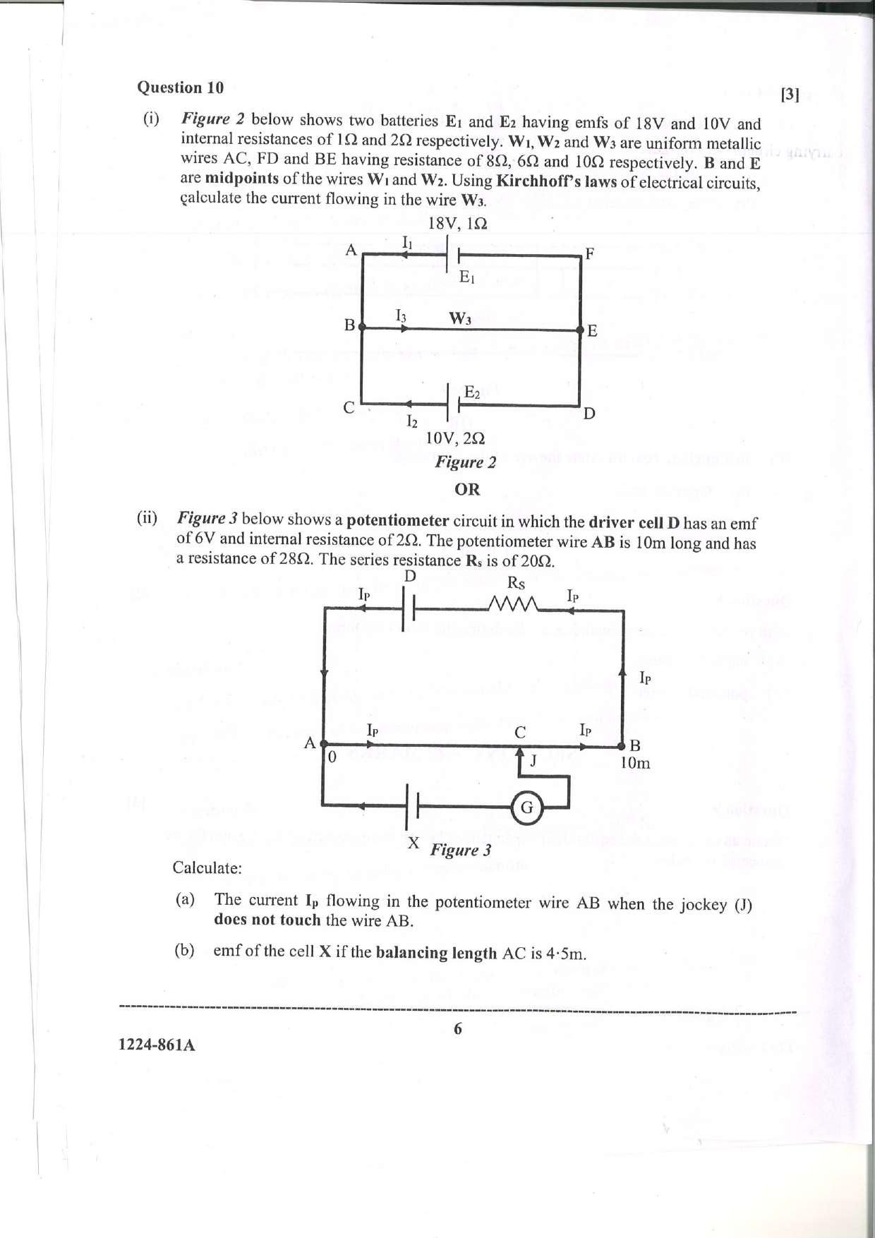ISC Class 12 Physics 2024 Question Paper - Page 6