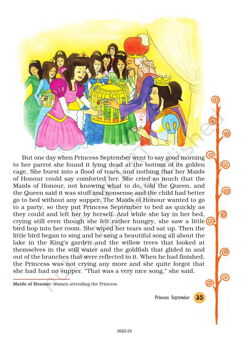 NCERT Book for Class 8 English It So Happened Chapter 5 Princess September - Page 2
