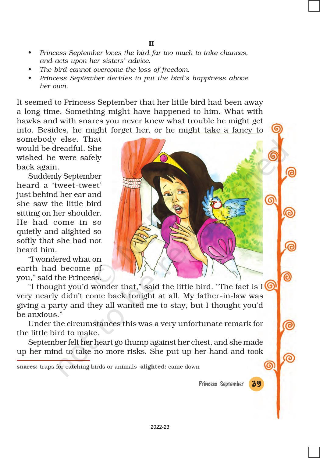 NCERT Book for Class 8 English It So Happened Chapter 5 Princess September - Page 6