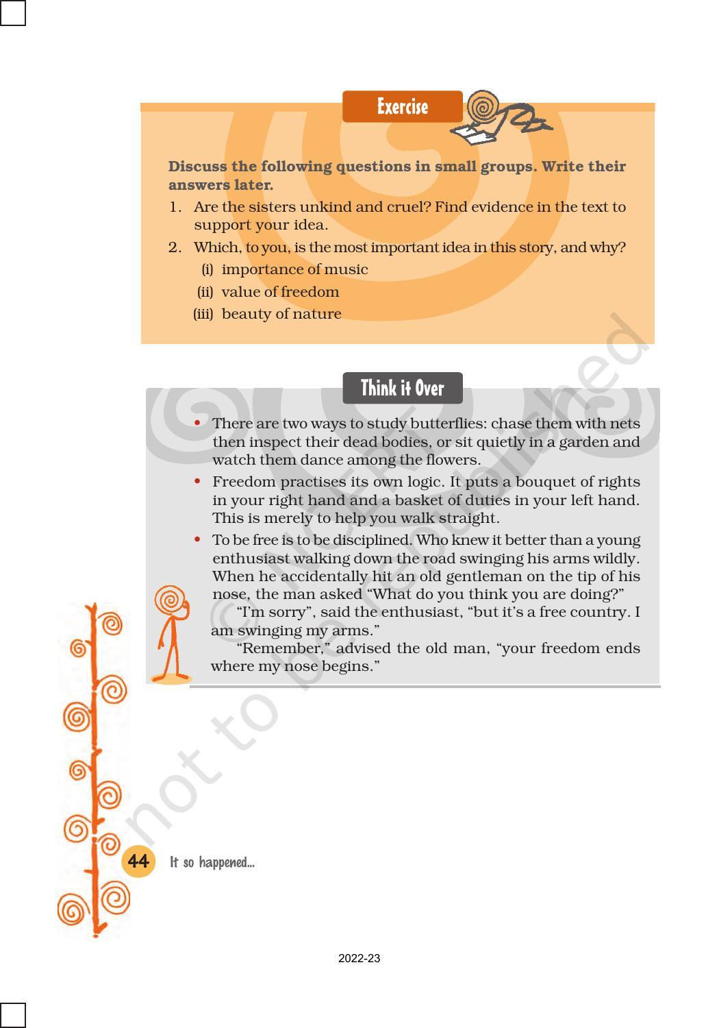 NCERT Book for Class 8 English It So Happened Chapter 5 Princess September - Page 11