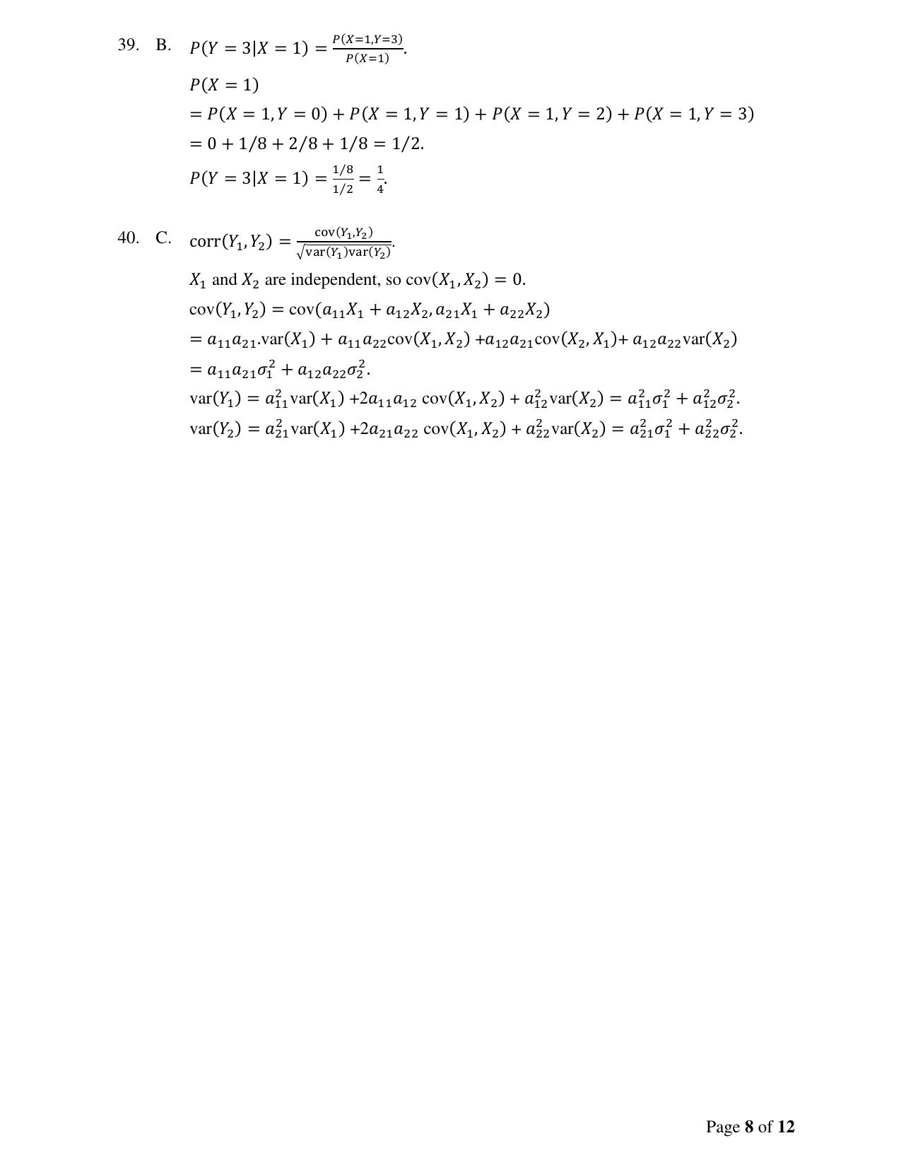 ACET November 2022 Solution - Page 8