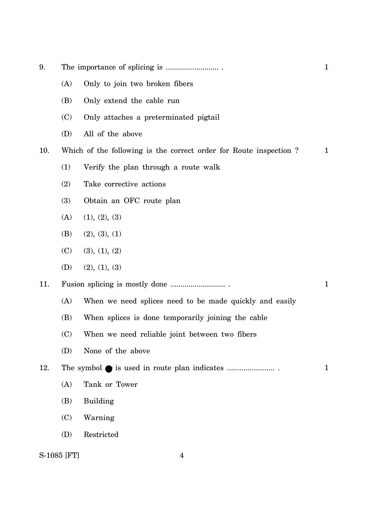 Goa Board Class 10 Telecommunication (November 2022) Question Paper - Page 4