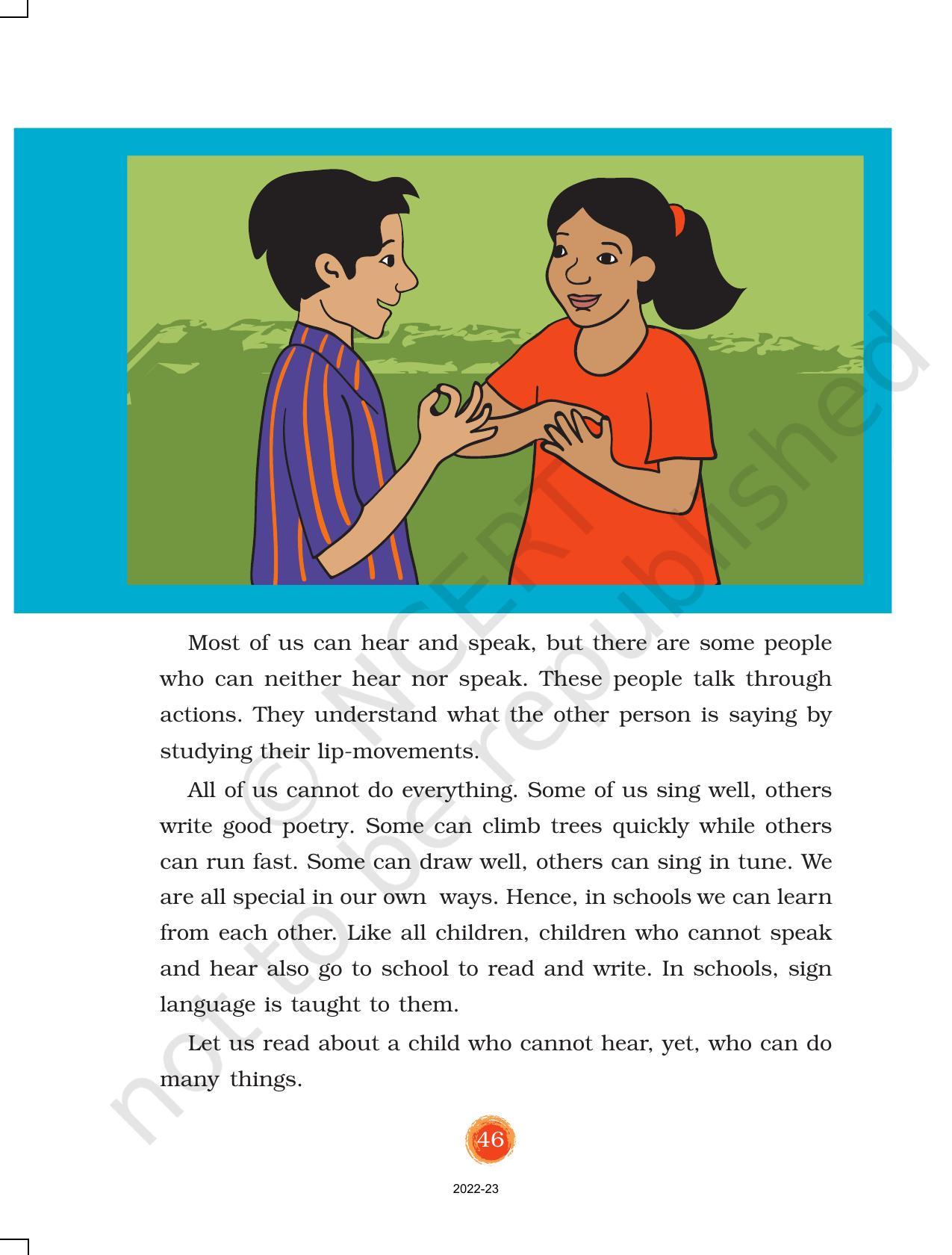 NCERT Book for Class 3 EVS Chapter 7-Saying without Speaking - Page 2