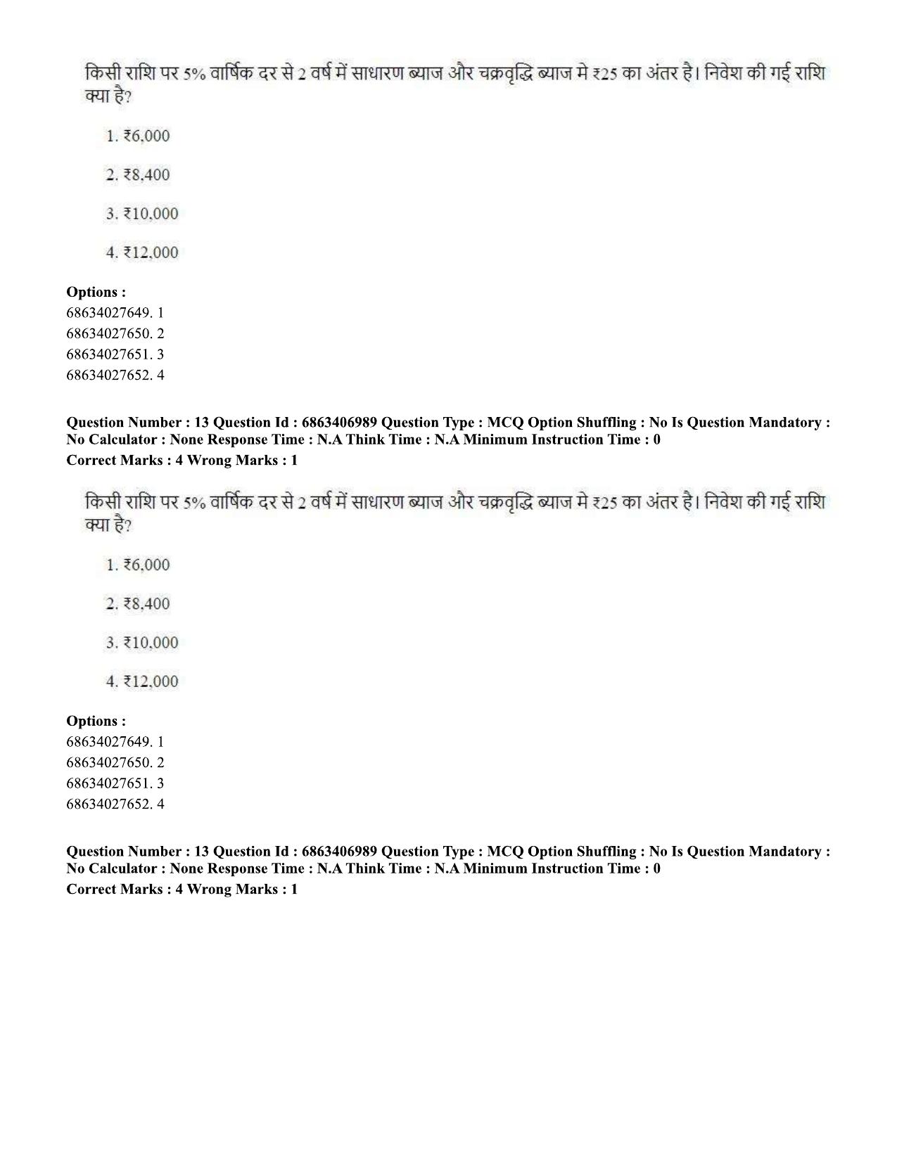 CUET PG 2023: LAQP17 – Kashmiri (Hindi)-Shift 1 (07-06-2023) Question Papers - Page 20