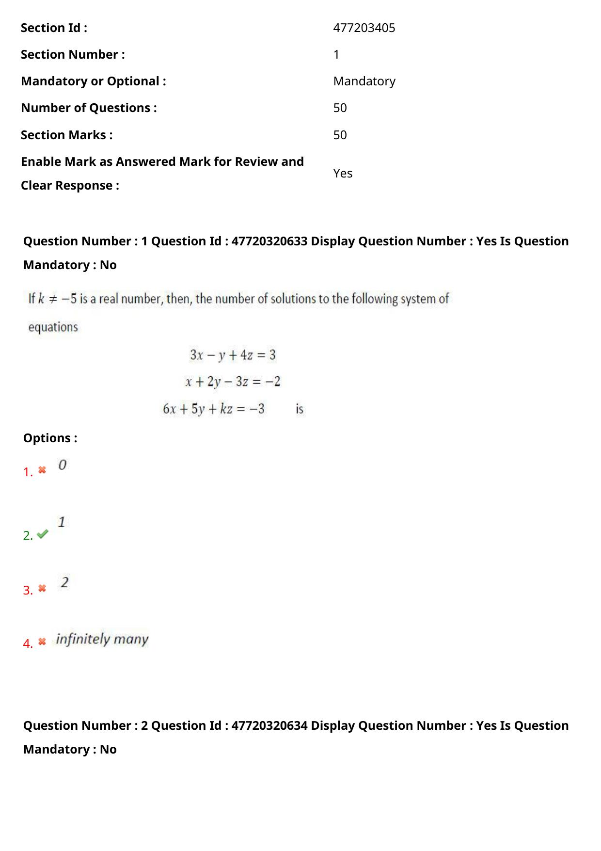AP ECET 2021 - Electronics and Communication Engineering Question Paper With Preliminary Keys Shift2 - Page 2