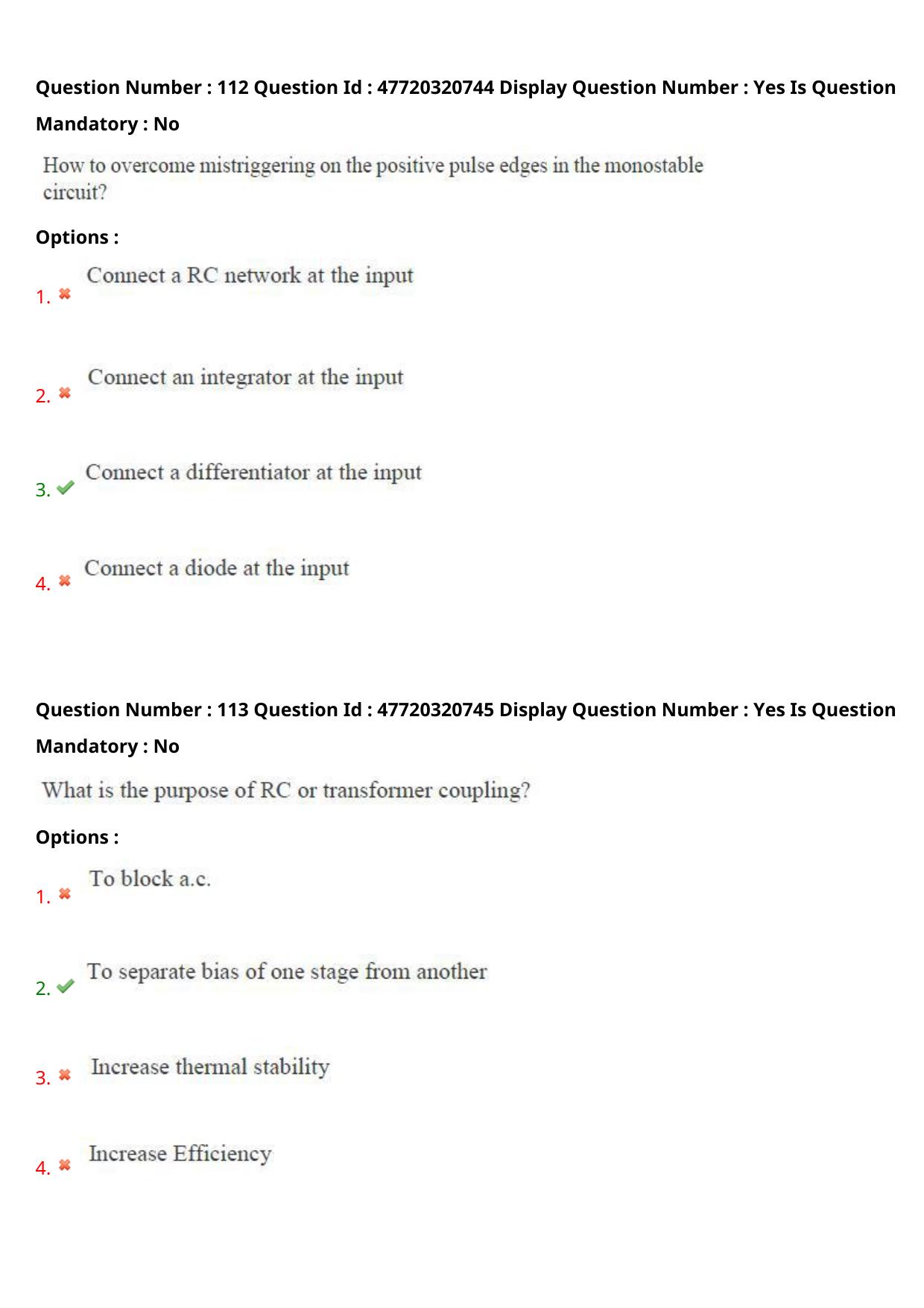 AP ECET 2021 - Electronics and Communication Engineering Question Paper With Preliminary Keys Shift2 - Page 60
