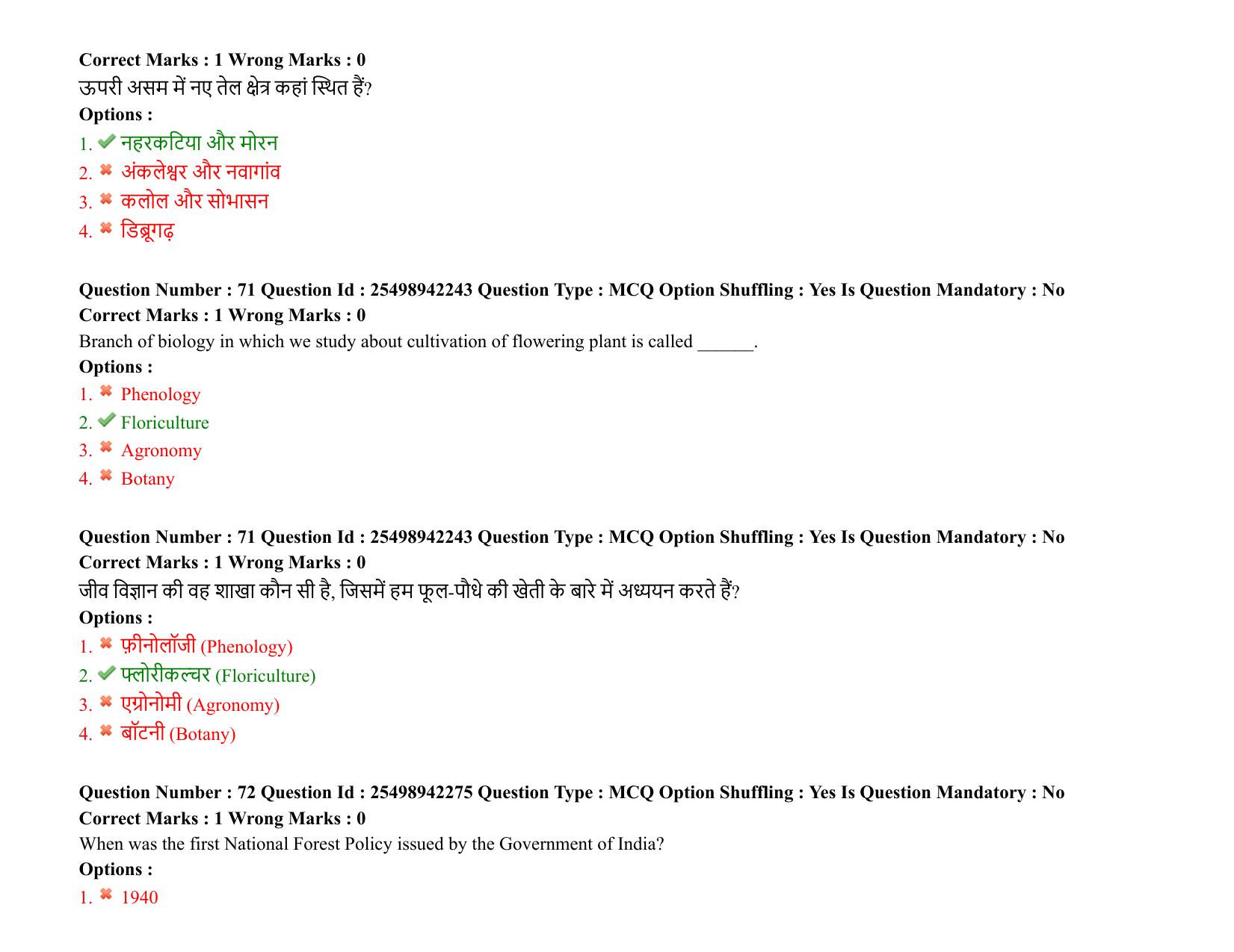 MP CPCT 22 October 2021 Question Paper English Shift 2 - Page 49