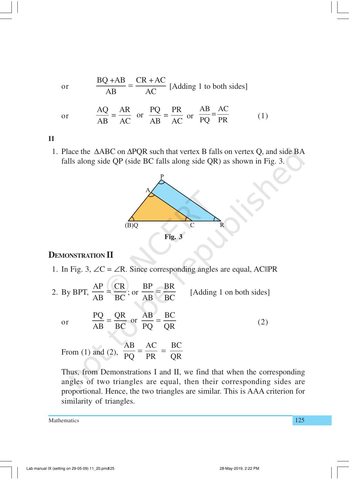 NCERT Laboratory Manuals for Class X Mathematics - Activities for Class X (11 to 20) - Page 7