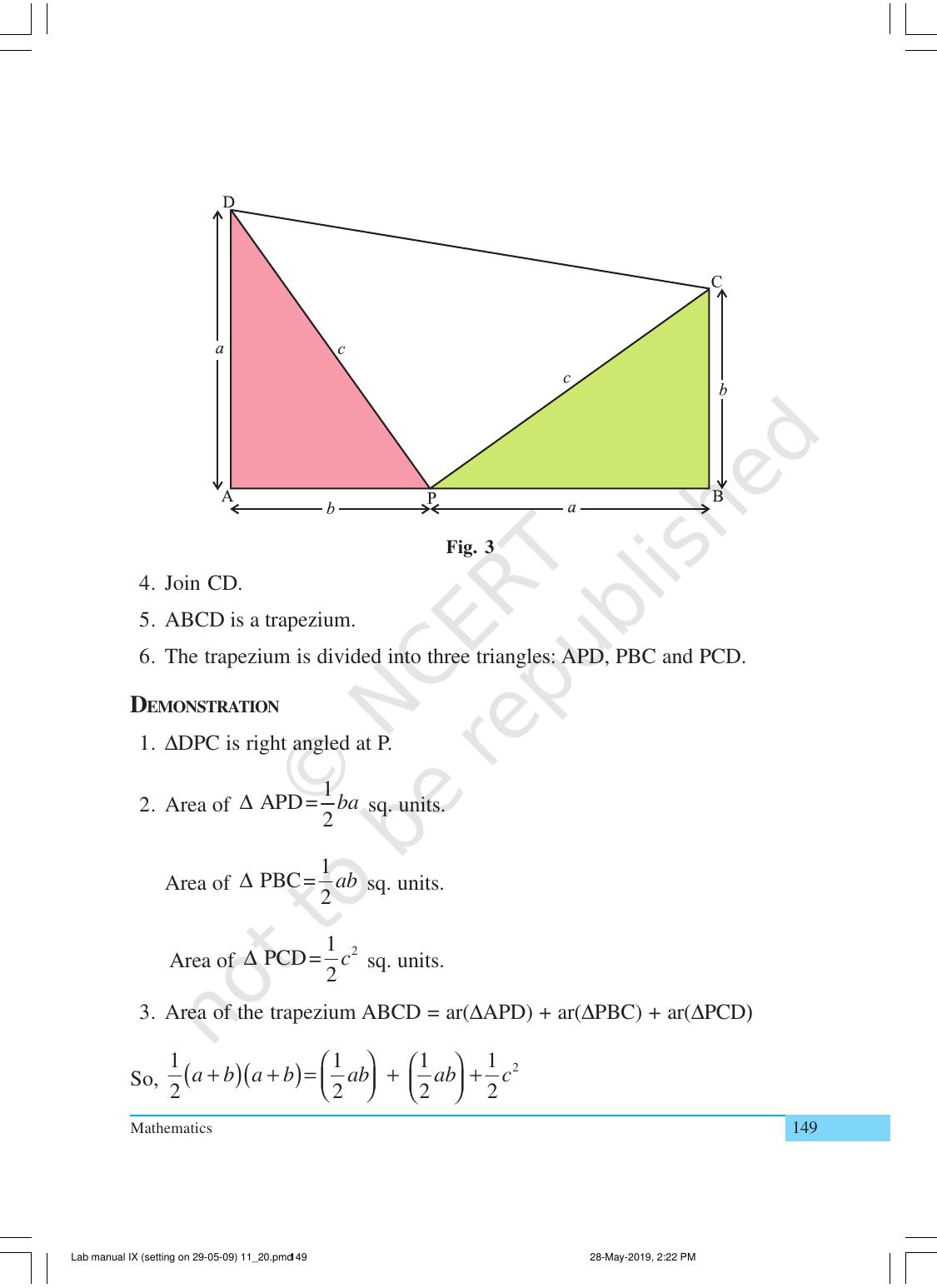 NCERT Laboratory Manuals for Class X Mathematics - Activities for Class X (11 to 20) - Page 31