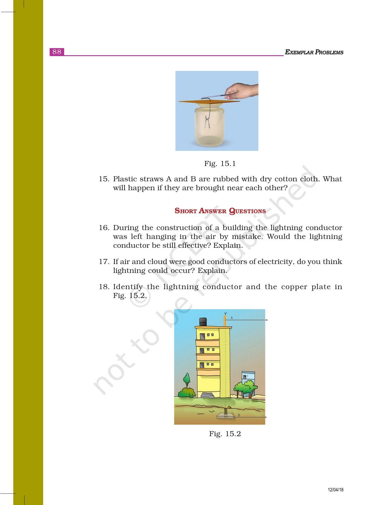 NCERT Exemplar Book for Class 8 Science: Chapter 15- Some Natural Phenomena - Page 3