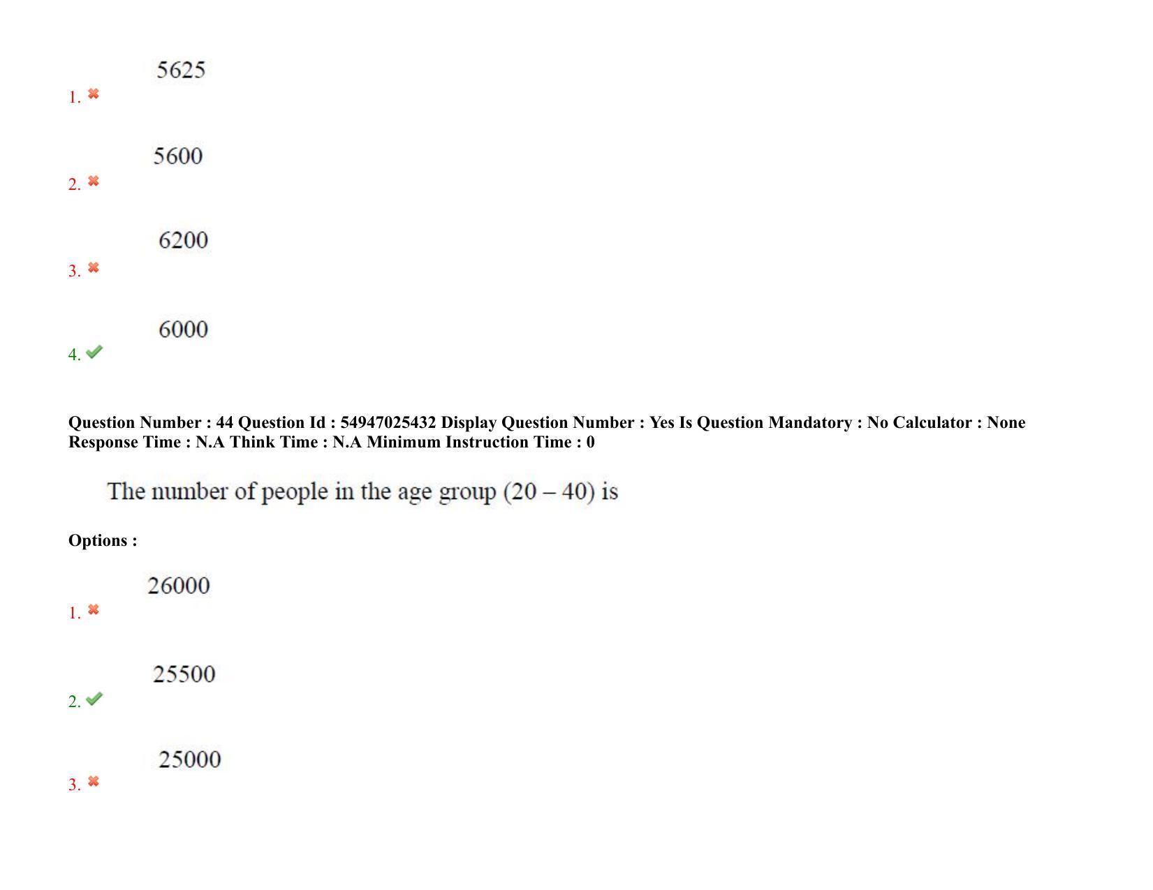AP RCET 2022: Population Studies - 18-10-2022 (Tuesday) Session-I: Question Paper With keys - Page 35