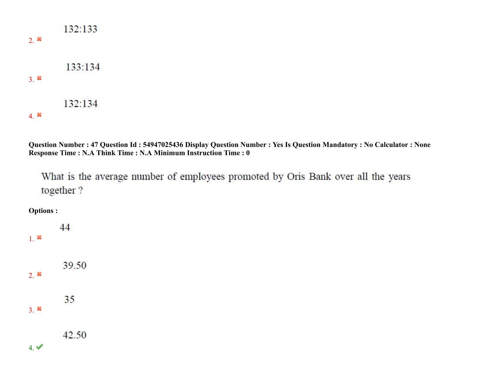 AP RCET 2022: Population Studies - 18-10-2022 (Tuesday) Session-I: Question Paper With keys - Page 38
