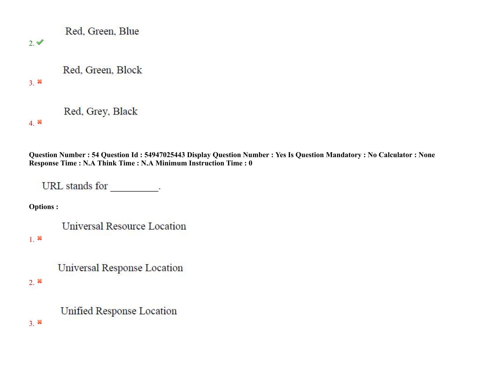 AP RCET 2022: Population Studies - 18-10-2022 (Tuesday) Session-I: Question Paper With keys - Page 43