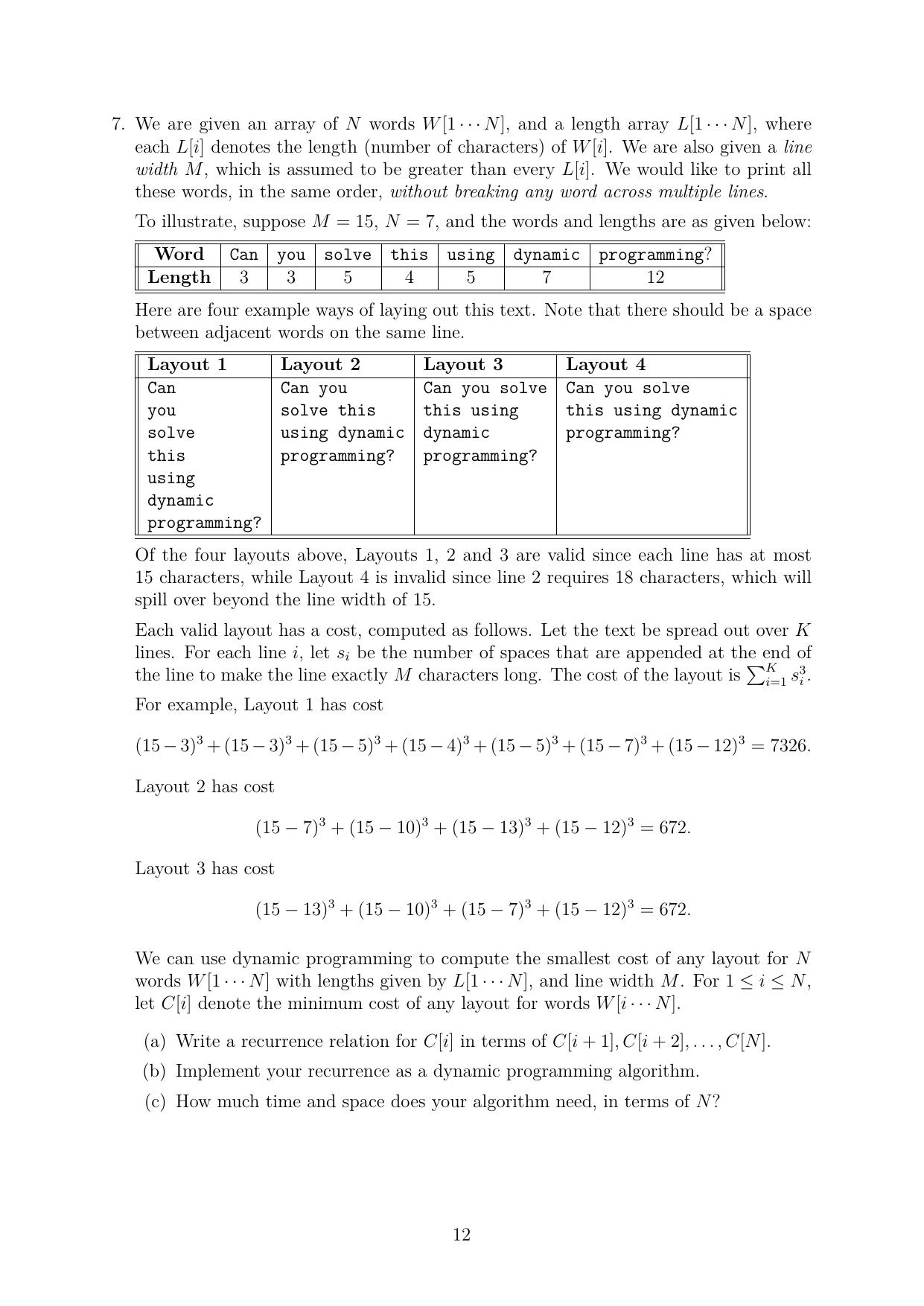 CMI Entrance Exam 2020 Solutions MSc/PhD Computer Science - Page 12