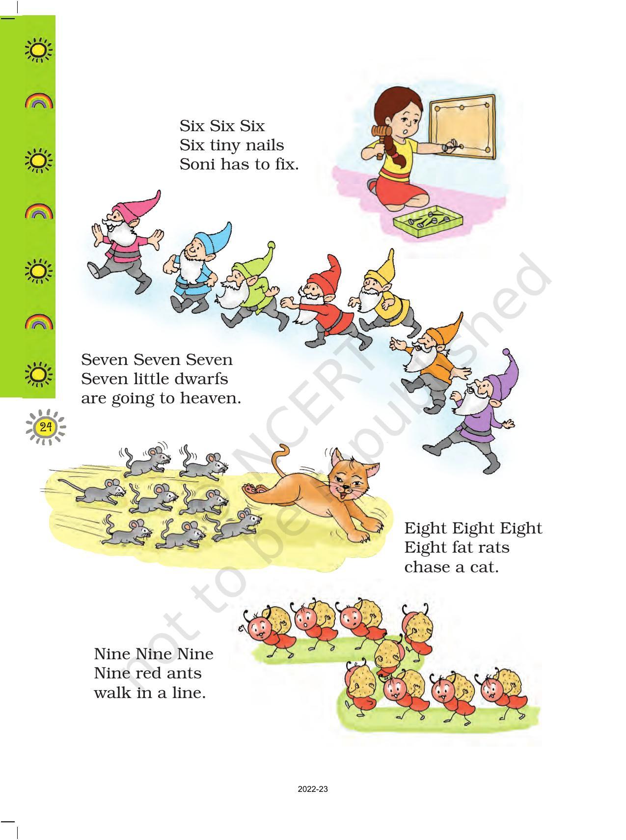NCERT Book for Class 1 Maths :Chapter 2-Numbers From One To Nine - Page 4