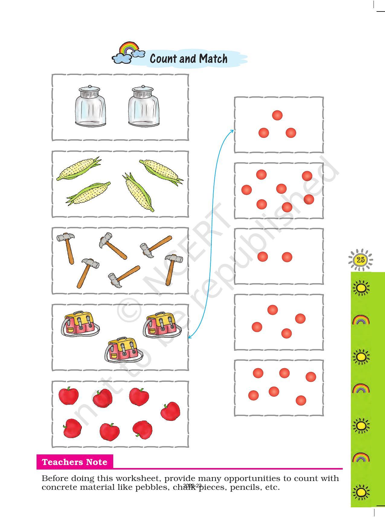 NCERT Book for Class 1 Maths :Chapter 2-Numbers From One To Nine - Page 5