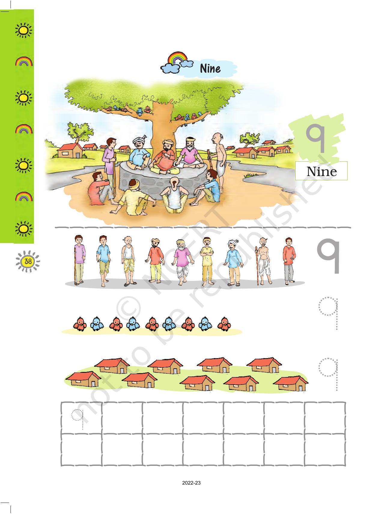 NCERT Book for Class 1 Maths :Chapter 2-Numbers From One To Nine - Page 18