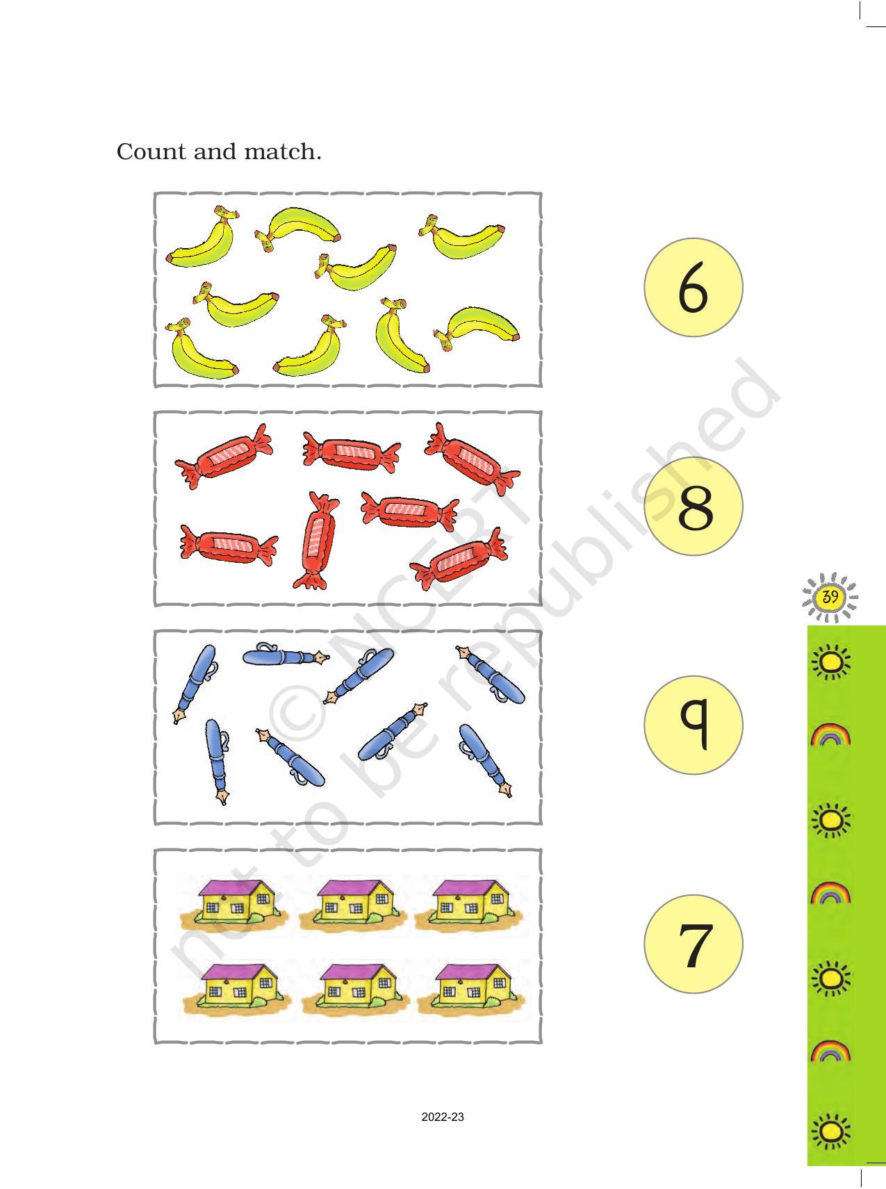NCERT Book for Class 1 Maths :Chapter 2-Numbers From One To Nine - Page 19