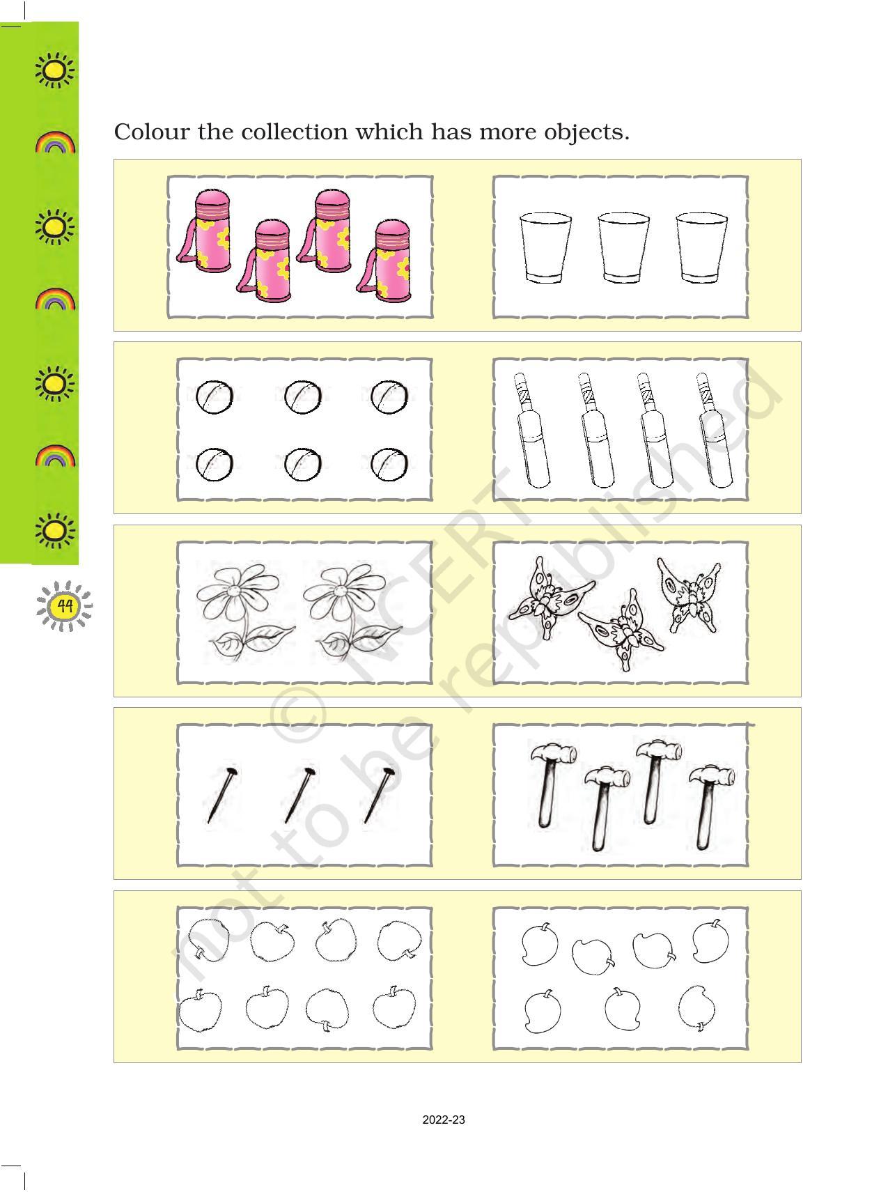 NCERT Book for Class 1 Maths :Chapter 2-Numbers From One To Nine - Page 24