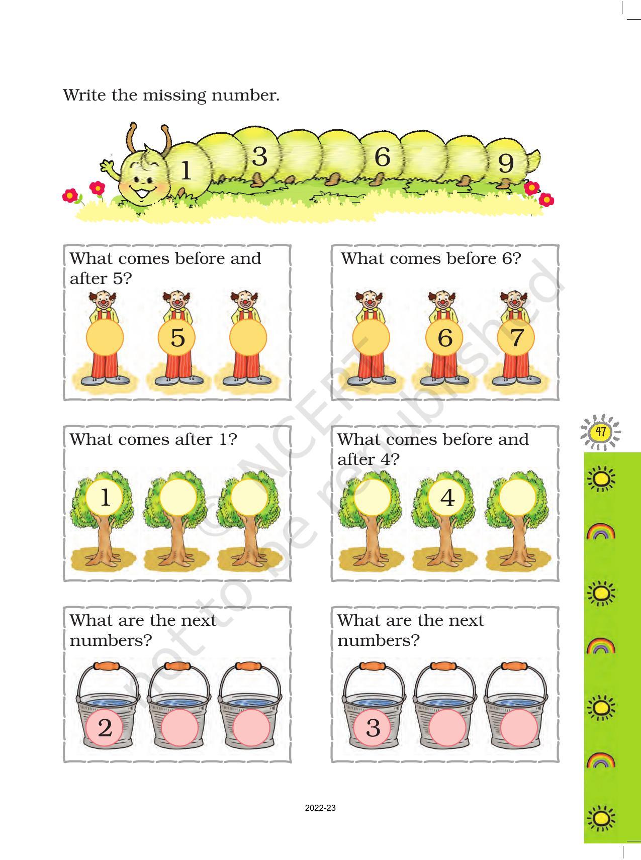 NCERT Book for Class 1 Maths :Chapter 2-Numbers From One To Nine - Page 27