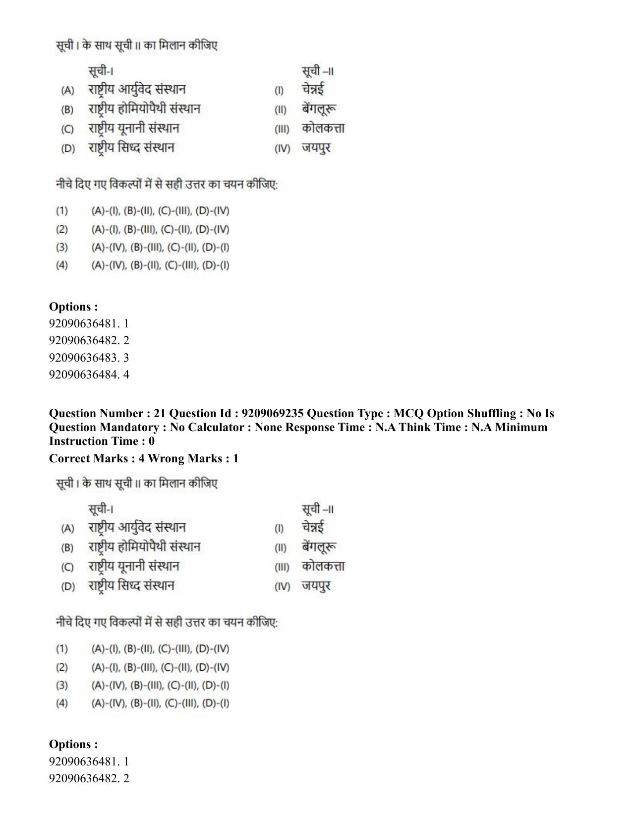 CUET PG 2023: LAQP28 – Pali (Hindi)-Shift 3 (08-06-2023) Question Paper - Page 21