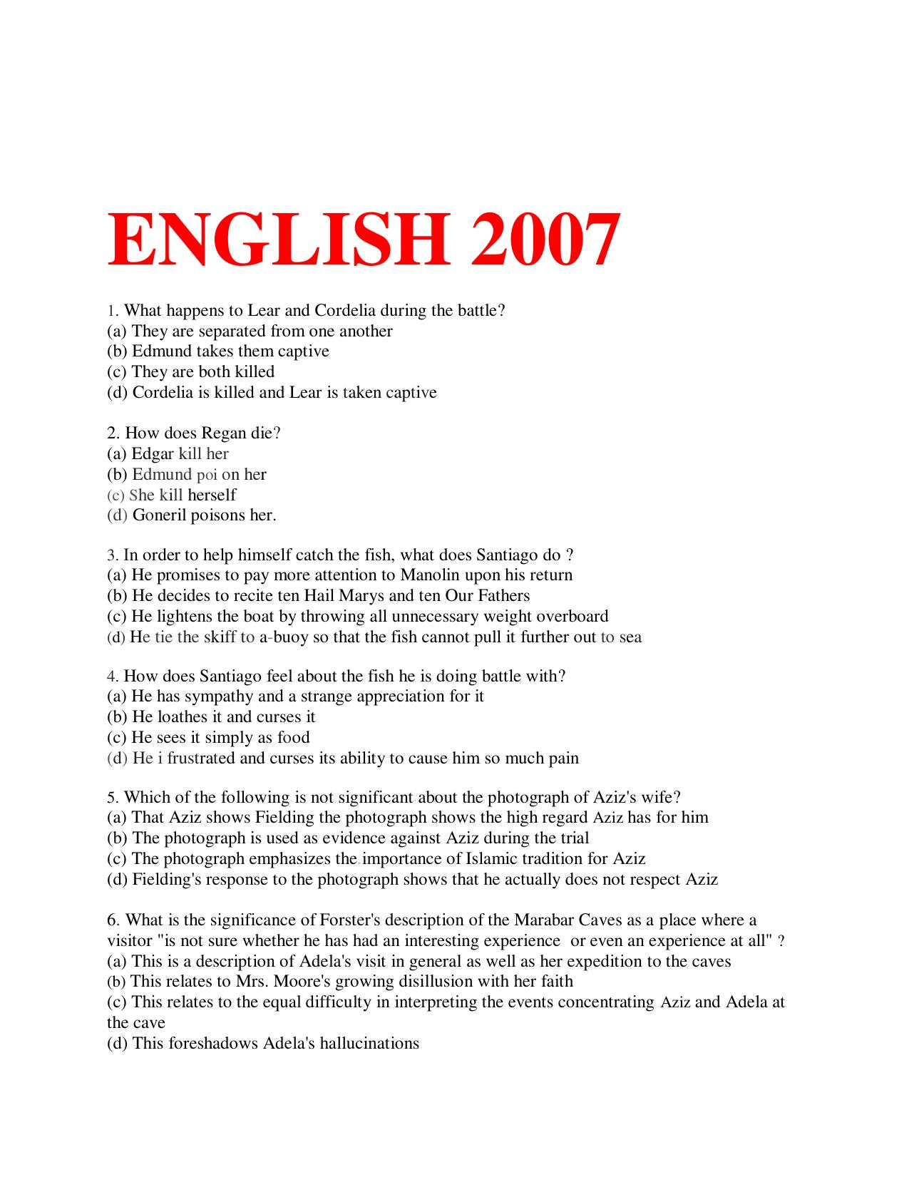 KUET 2023 M.A. English Question Paper - Page 95