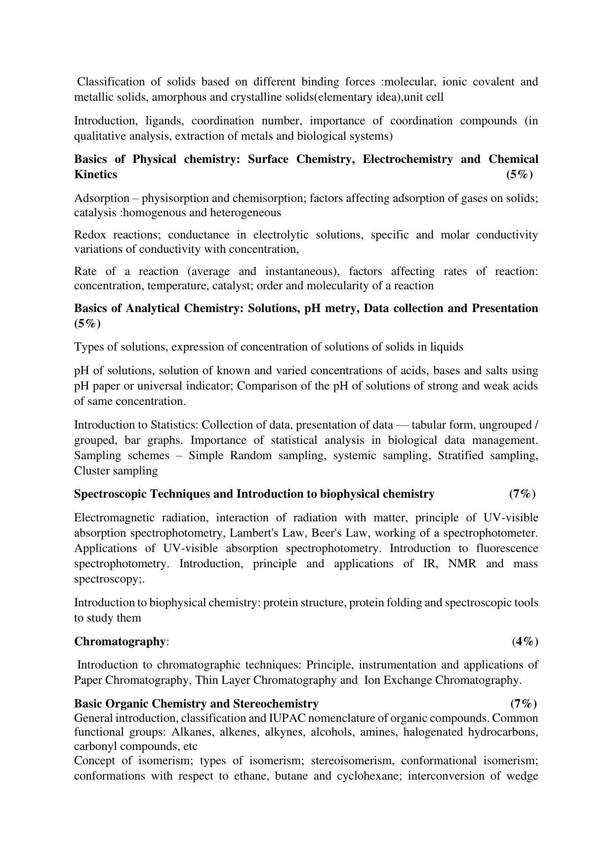 GU ART CDT Biochemistry Syllabus - Page 4