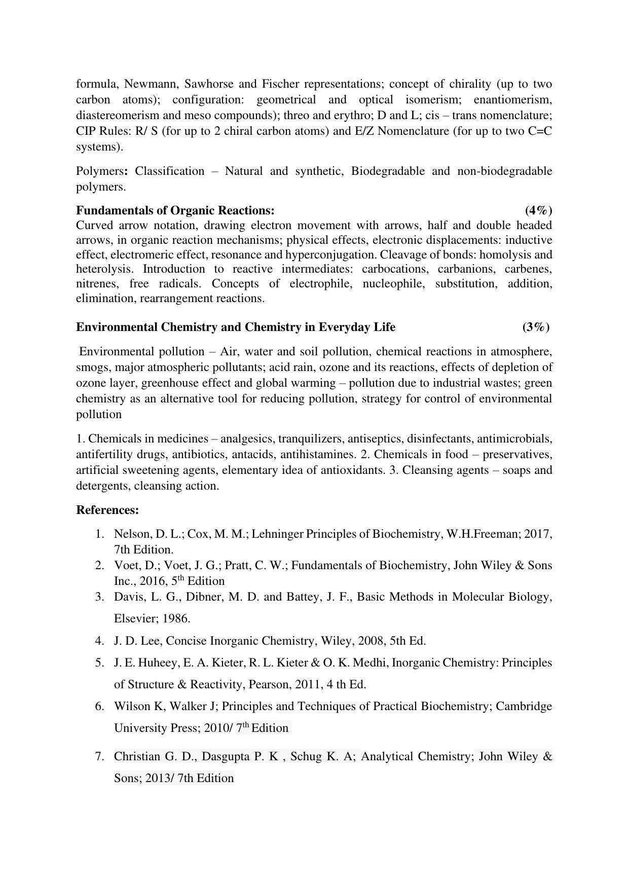 GU ART CDT Biochemistry Syllabus - Page 5