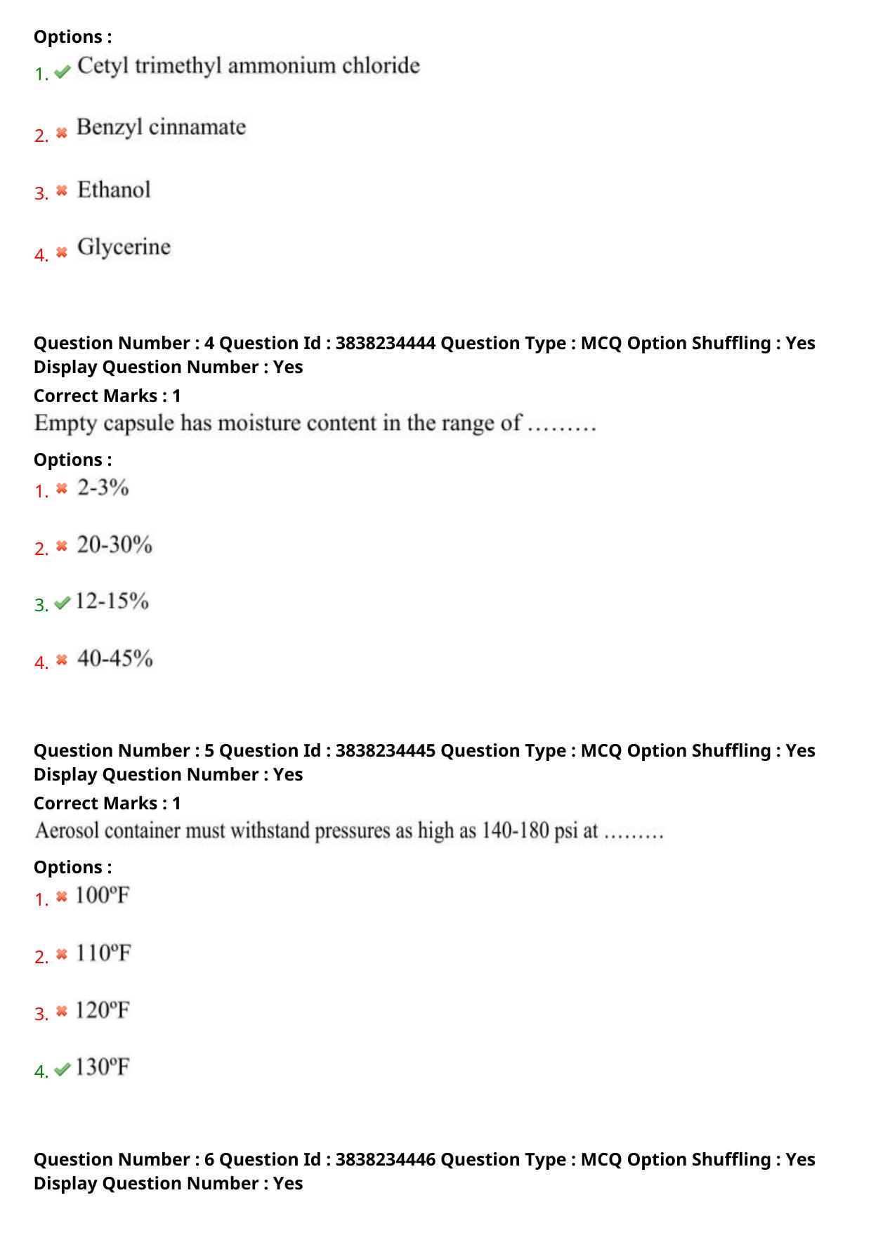 TS PGECET 2024: Pharmacy Question Papers with Answer - Page 3