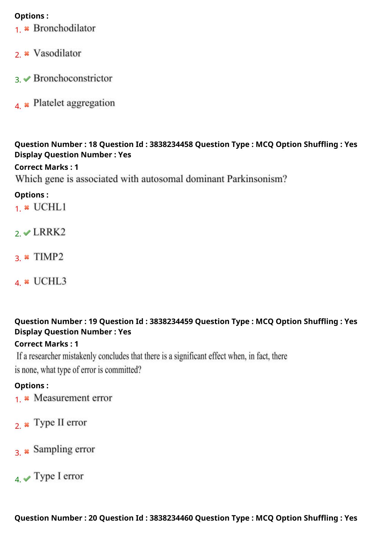 TS PGECET 2024: Pharmacy Question Papers with Answer - Page 8