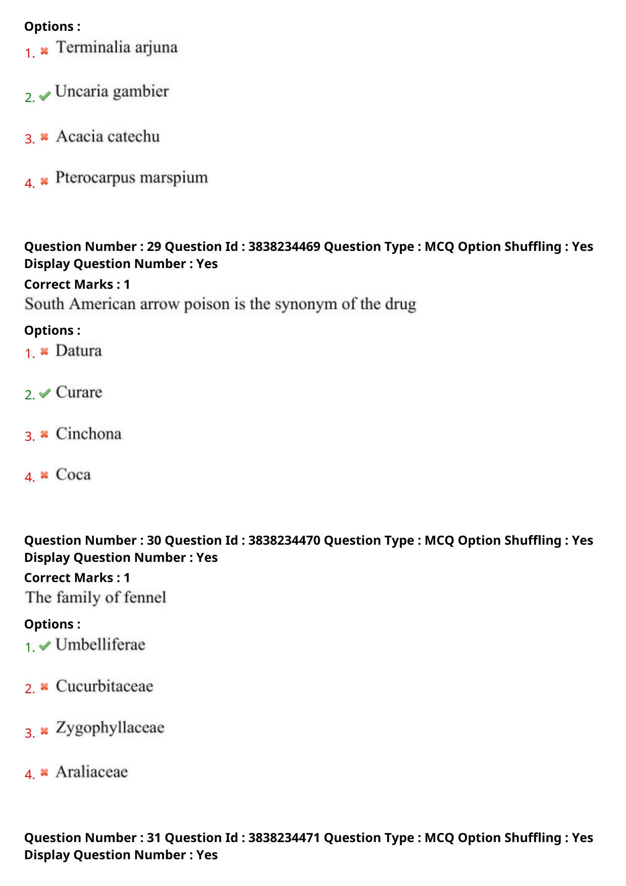 TS PGECET 2024: Pharmacy Question Papers with Answer - Page 12