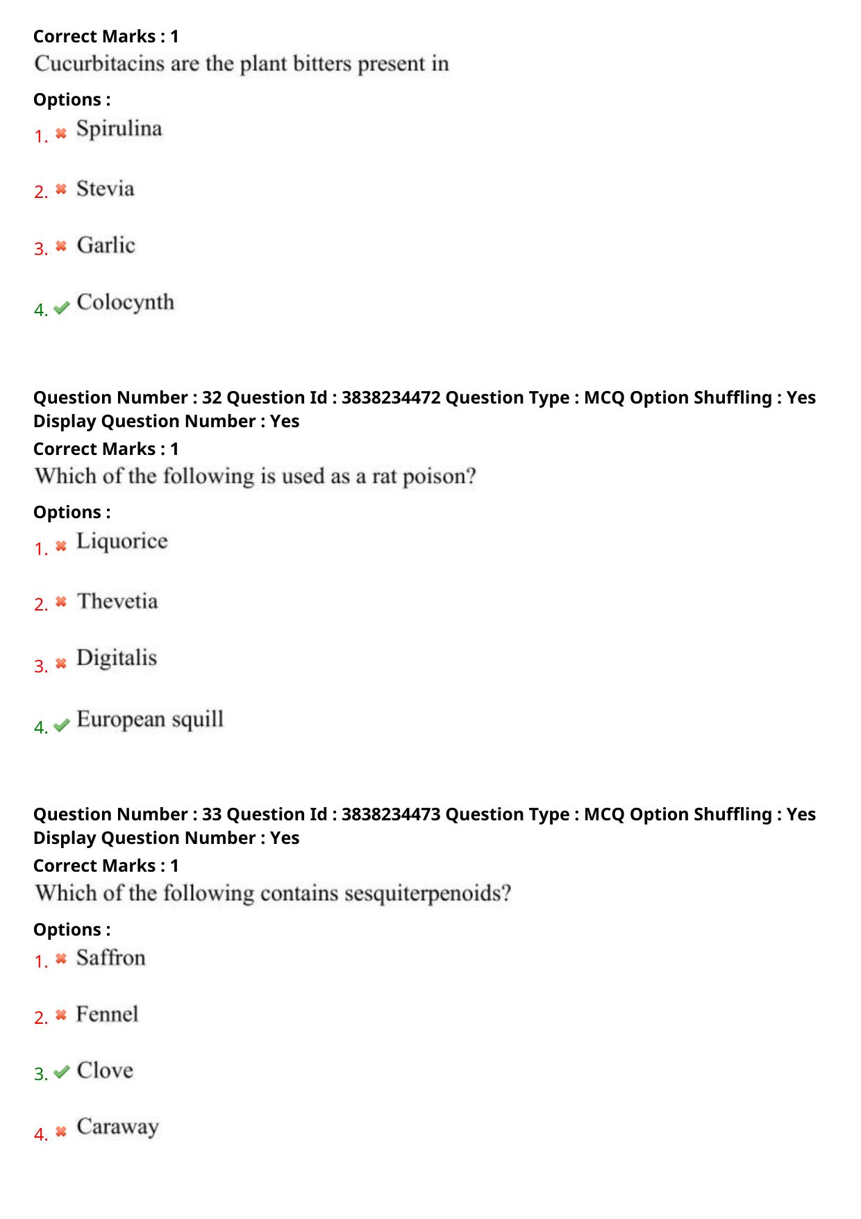 TS PGECET 2024: Pharmacy Question Papers with Answer - Page 13