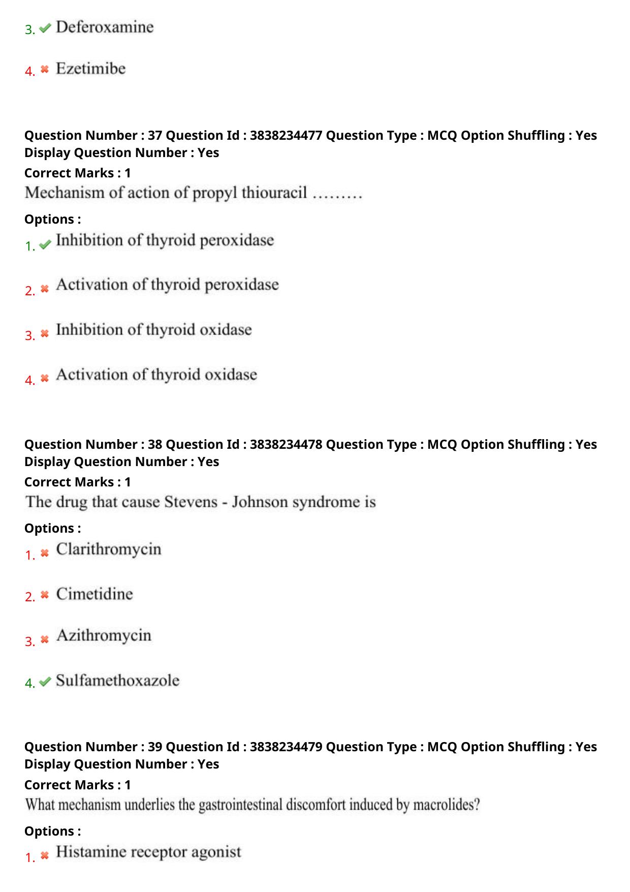 TS PGECET 2024: Pharmacy Question Papers with Answer - Page 15