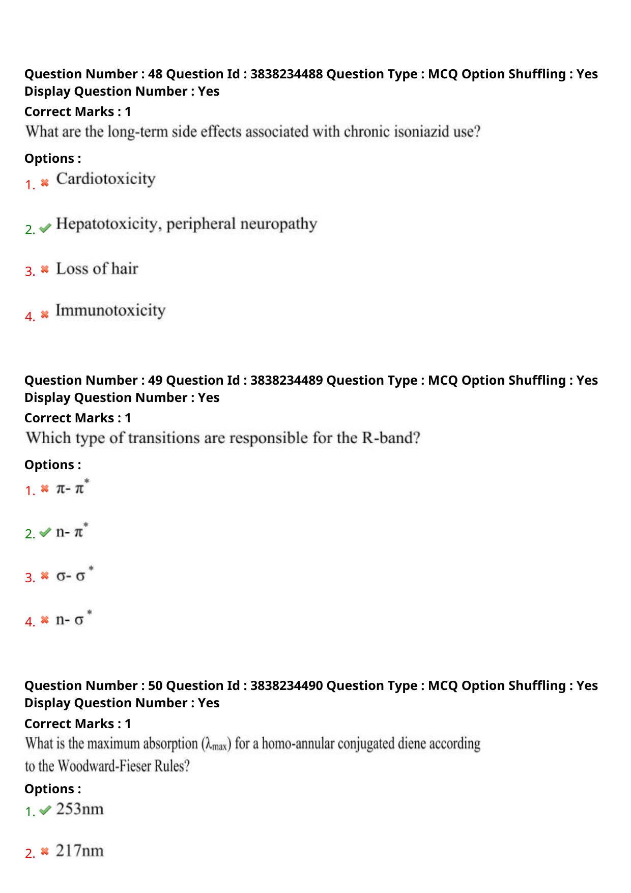 TS PGECET 2024: Pharmacy Question Papers with Answer - Page 19