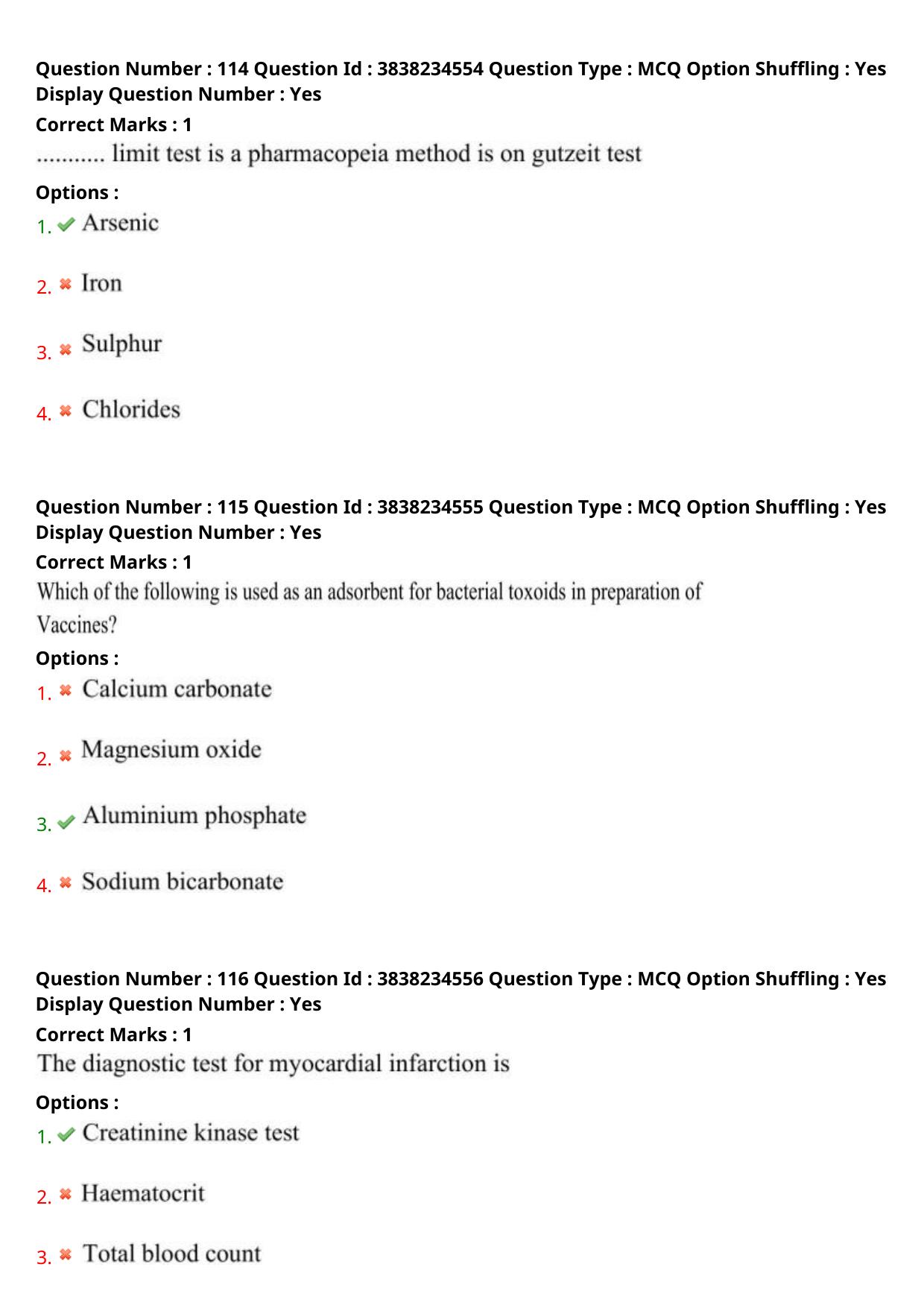TS PGECET 2024: Pharmacy Question Papers with Answer - Page 43