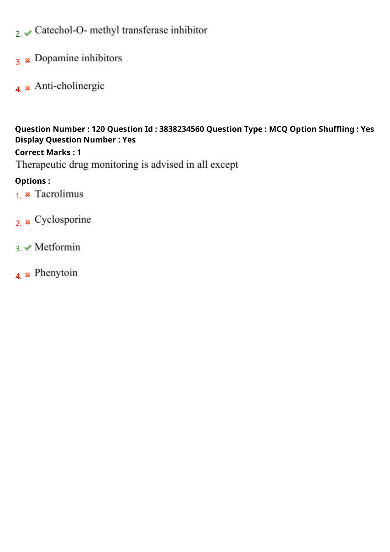 TS PGECET 2024: Pharmacy Question Papers with Answer - Page 45