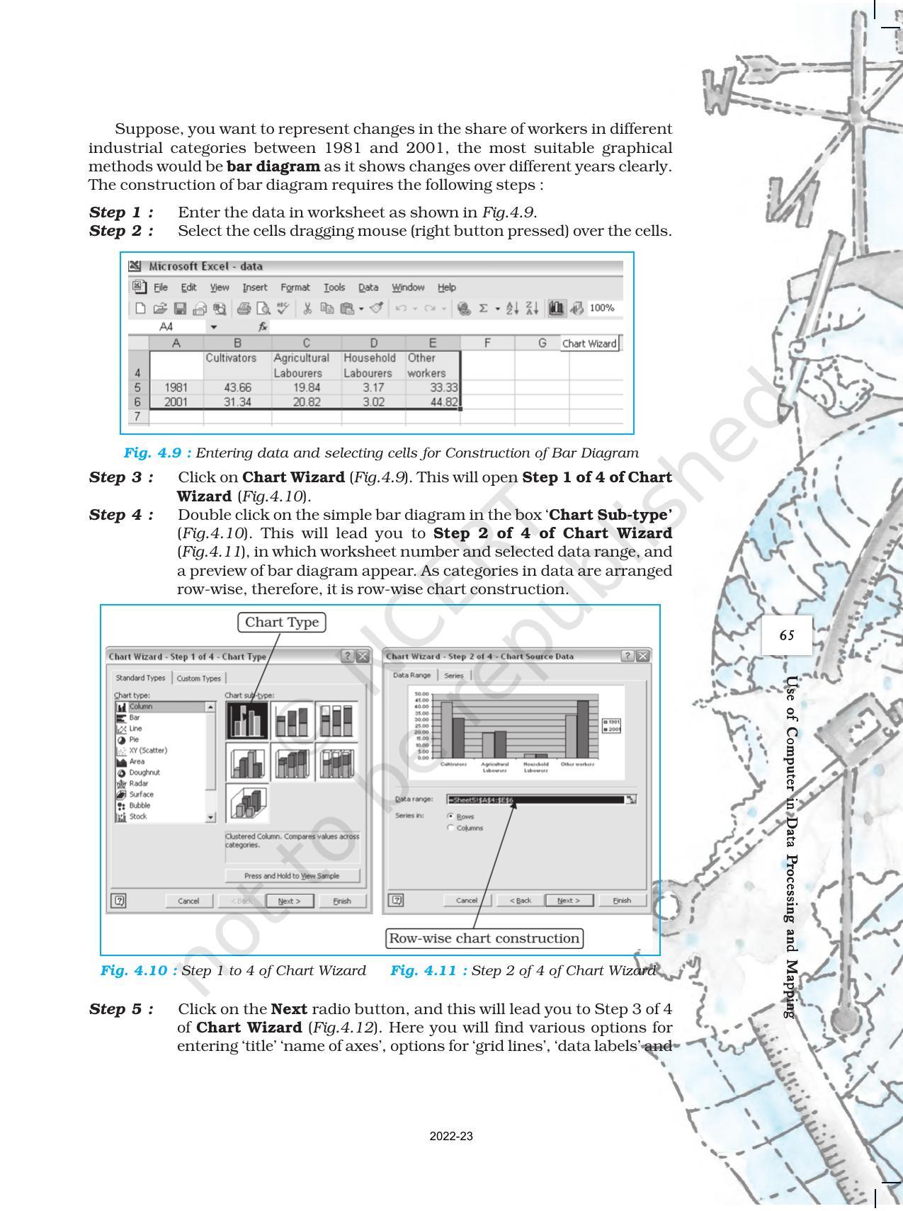 NCERT Book for Class 12 Geography (Part-III) Chapter 4 Use of Computer in Data Processing and Mapping - Page 11